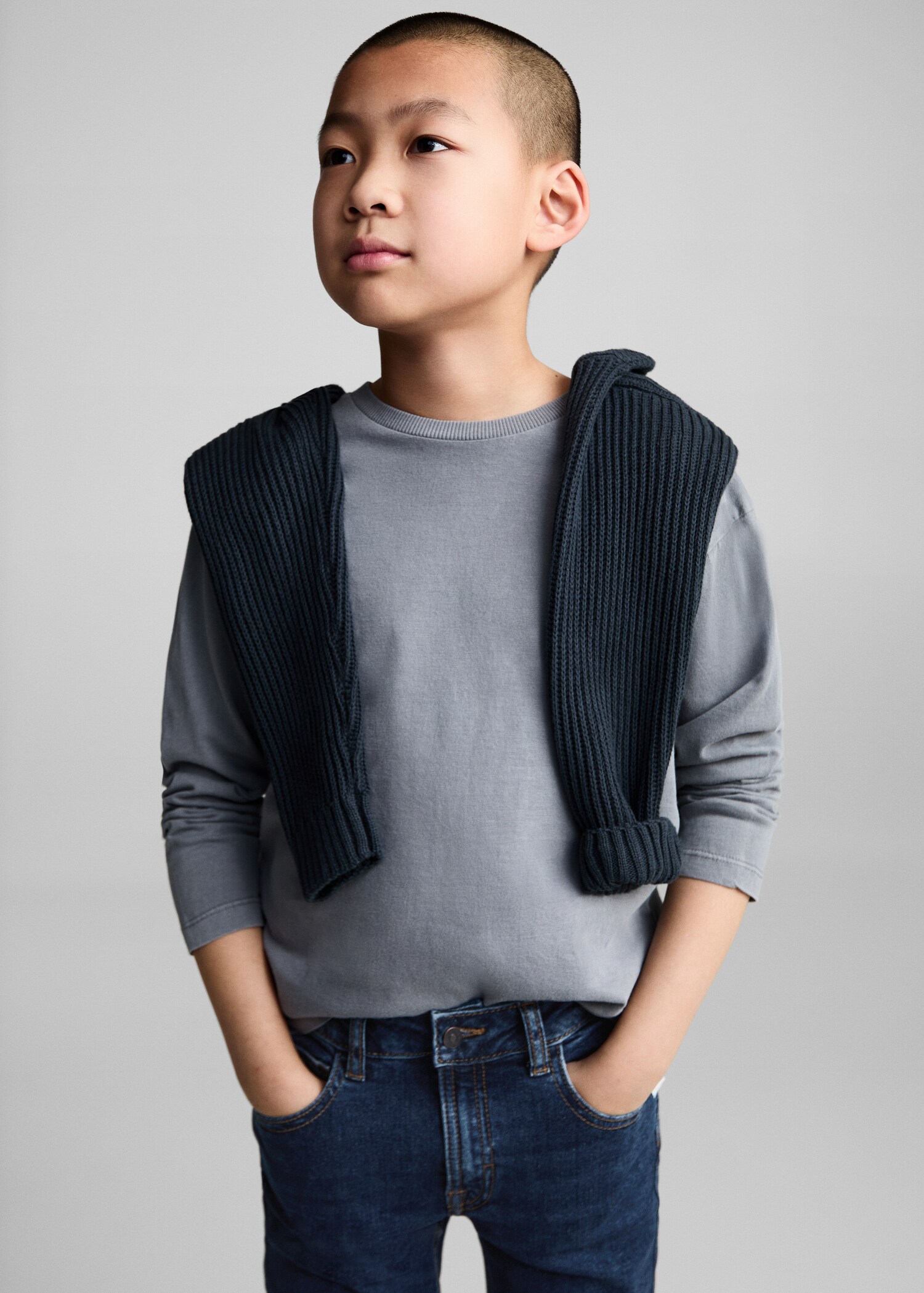 Slim-fit jeans - Medium plane