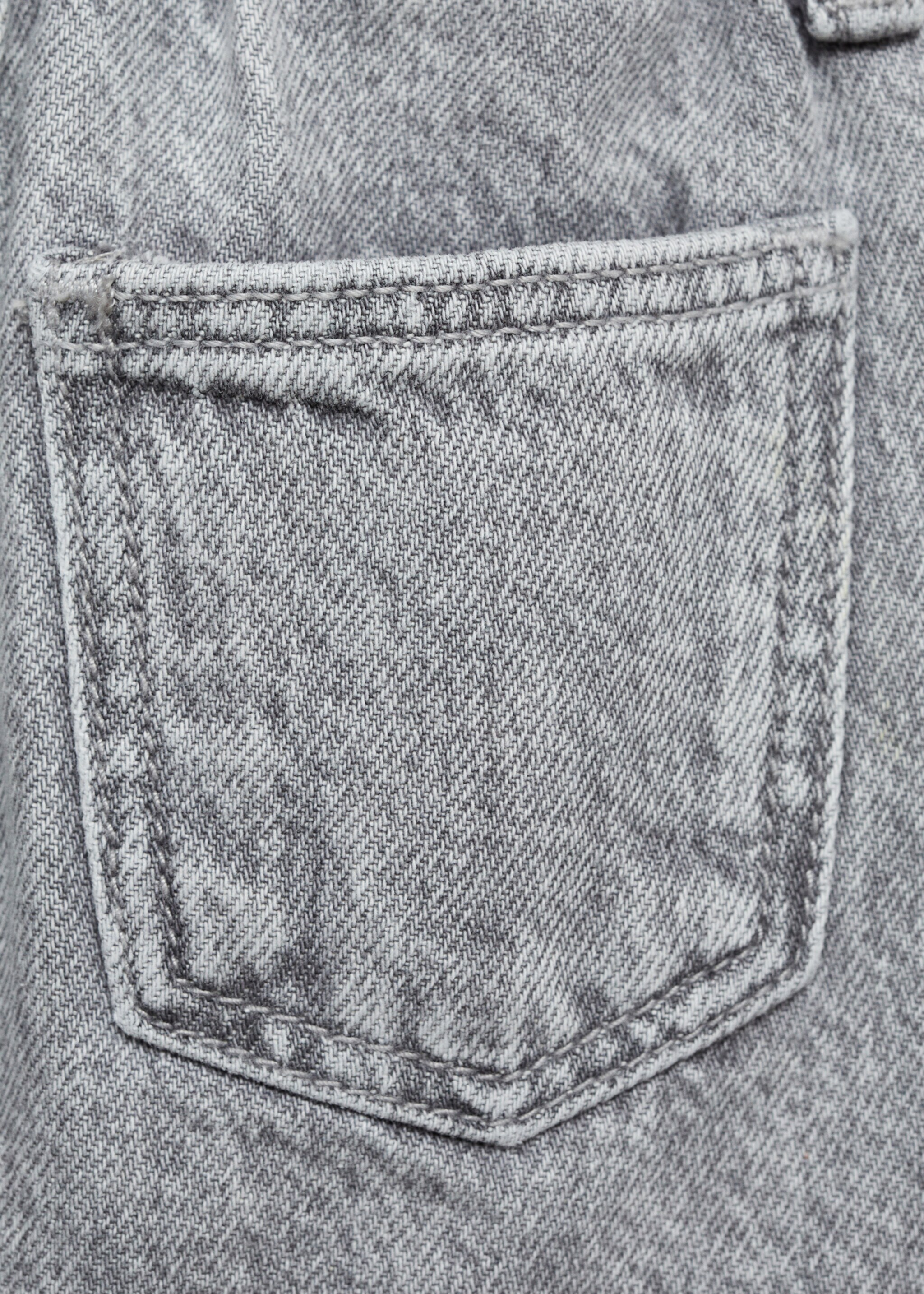 Denim skirt - Details of the article 0, Light Grey Denim. Ref: 87010627-00.