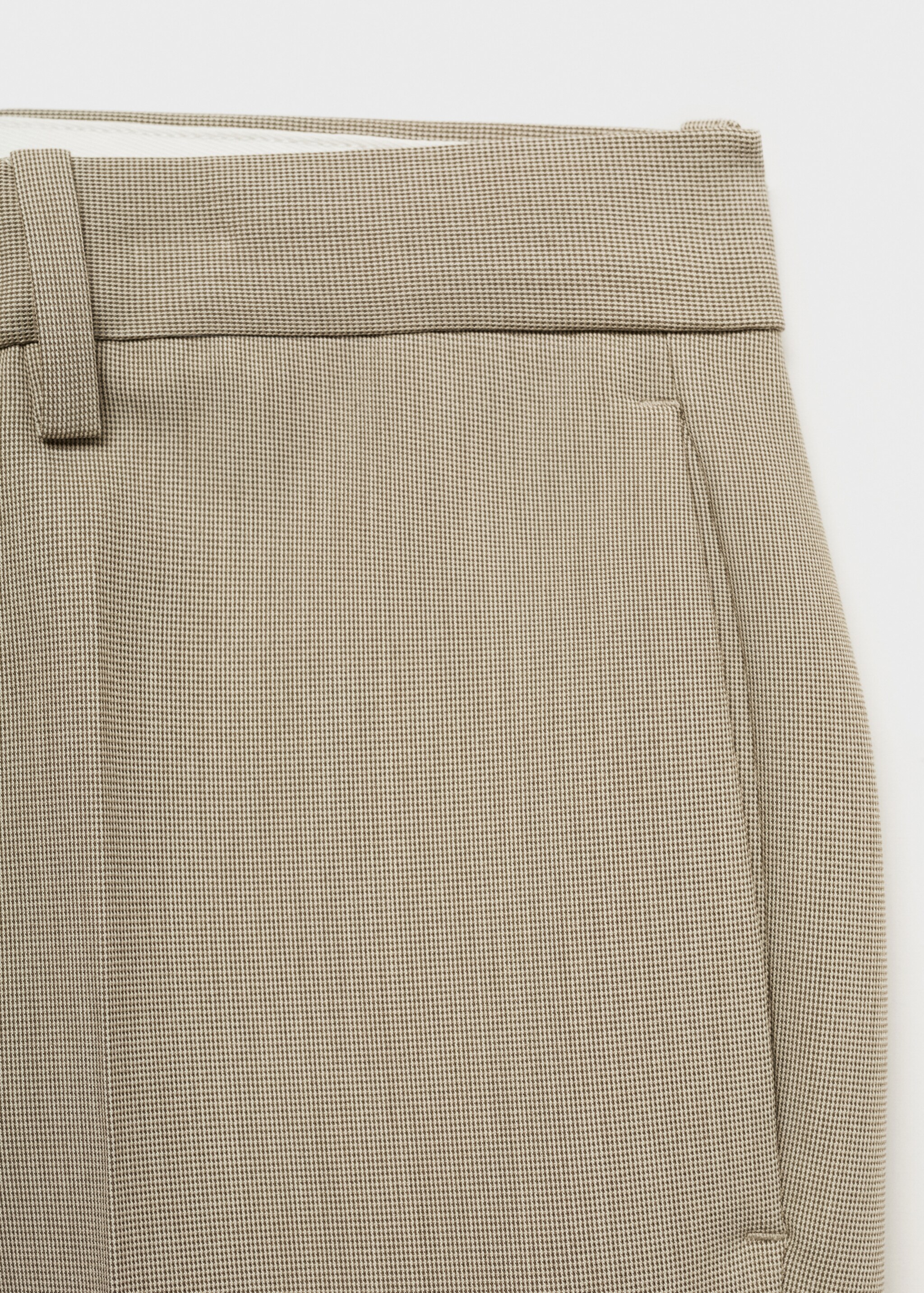 Pantalon costume Parí super slim-fit - Détail de l'article 8, Beige. Ref: 87010630-00.