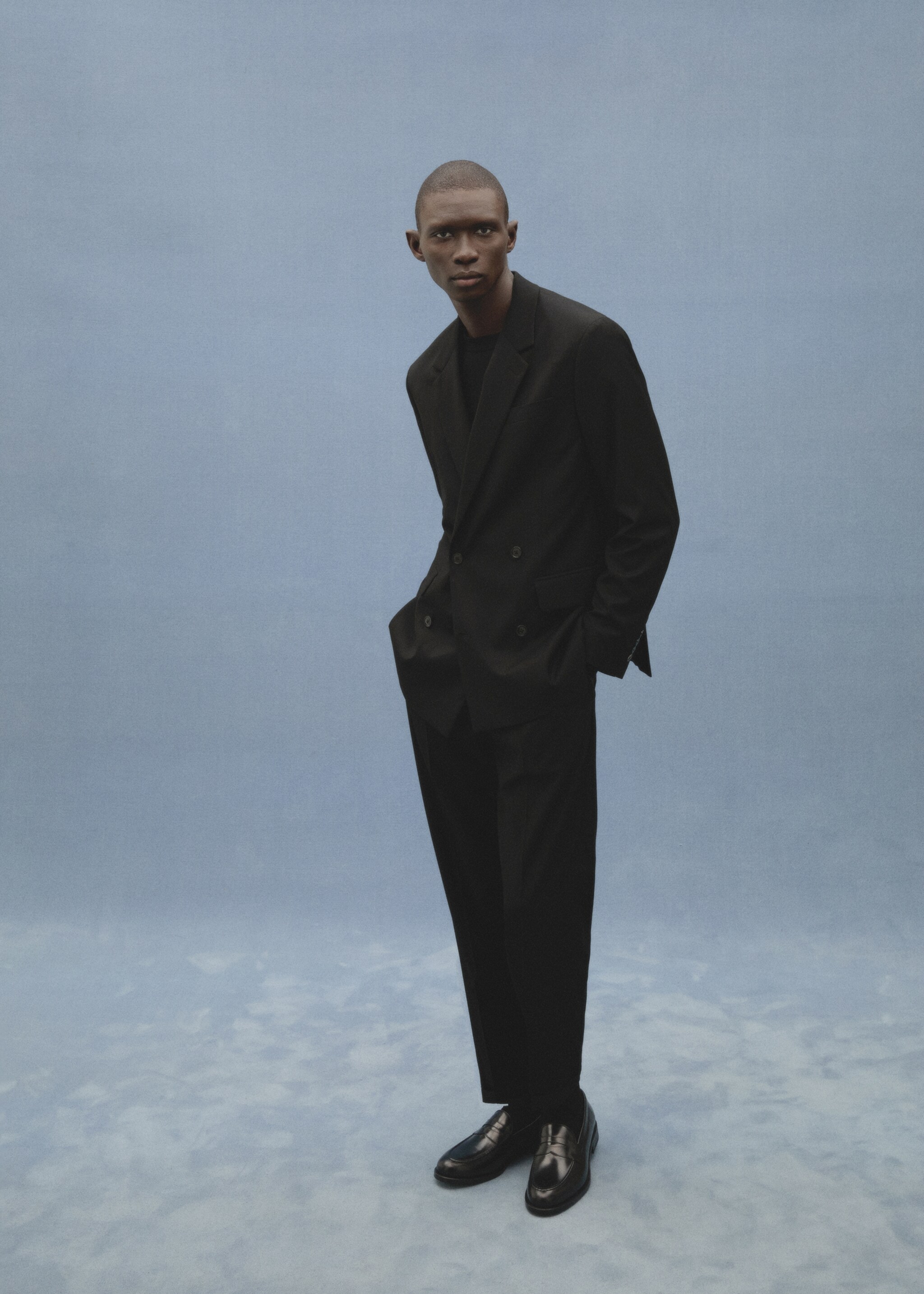 Pantalons vestit Boston regular fit - Detall de l'article 5, Negre. Ref: 87010631-00.