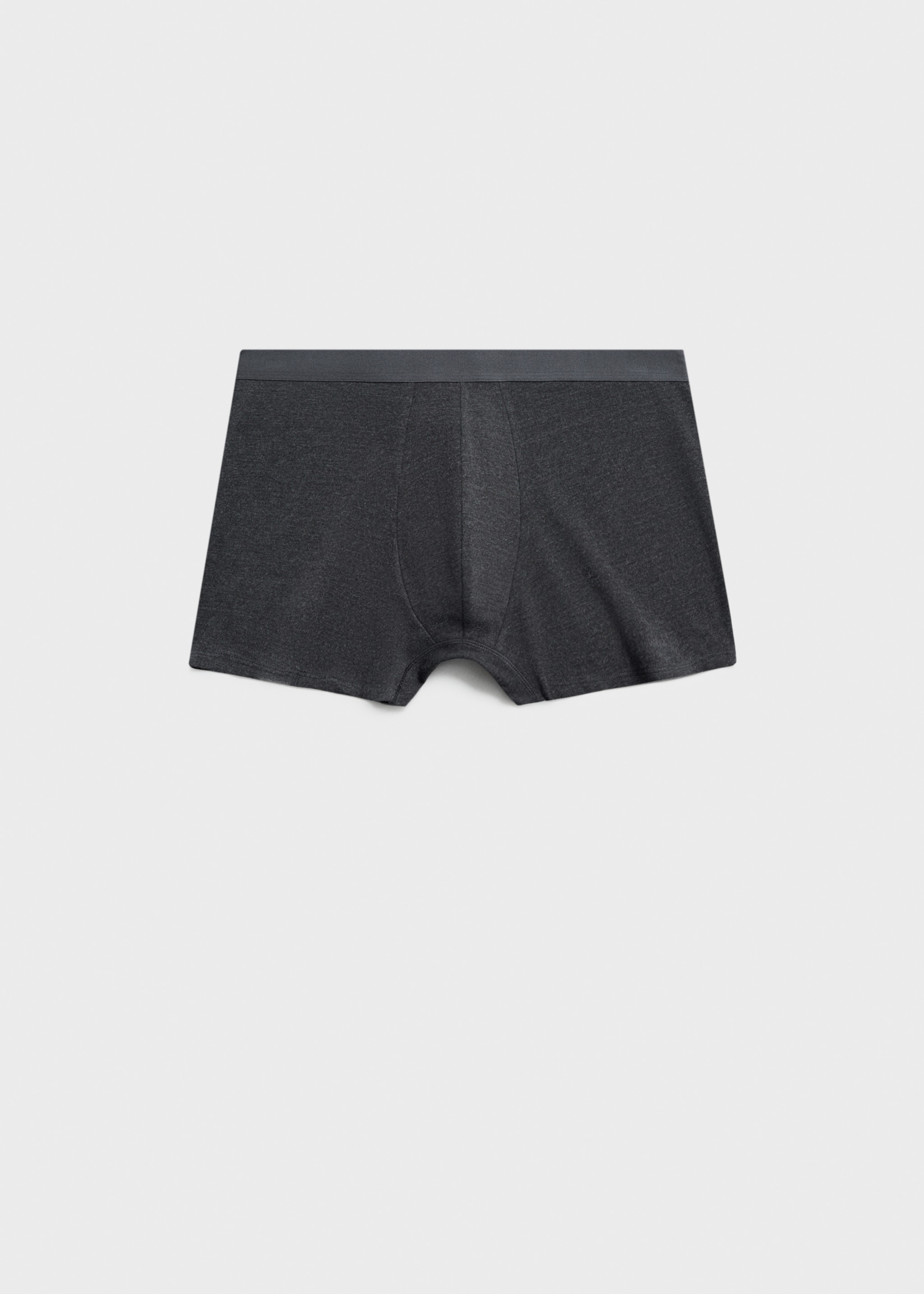 Pack of 3 cotton boxers - Details of the article 0, Grey. Ref: 87010632-00.