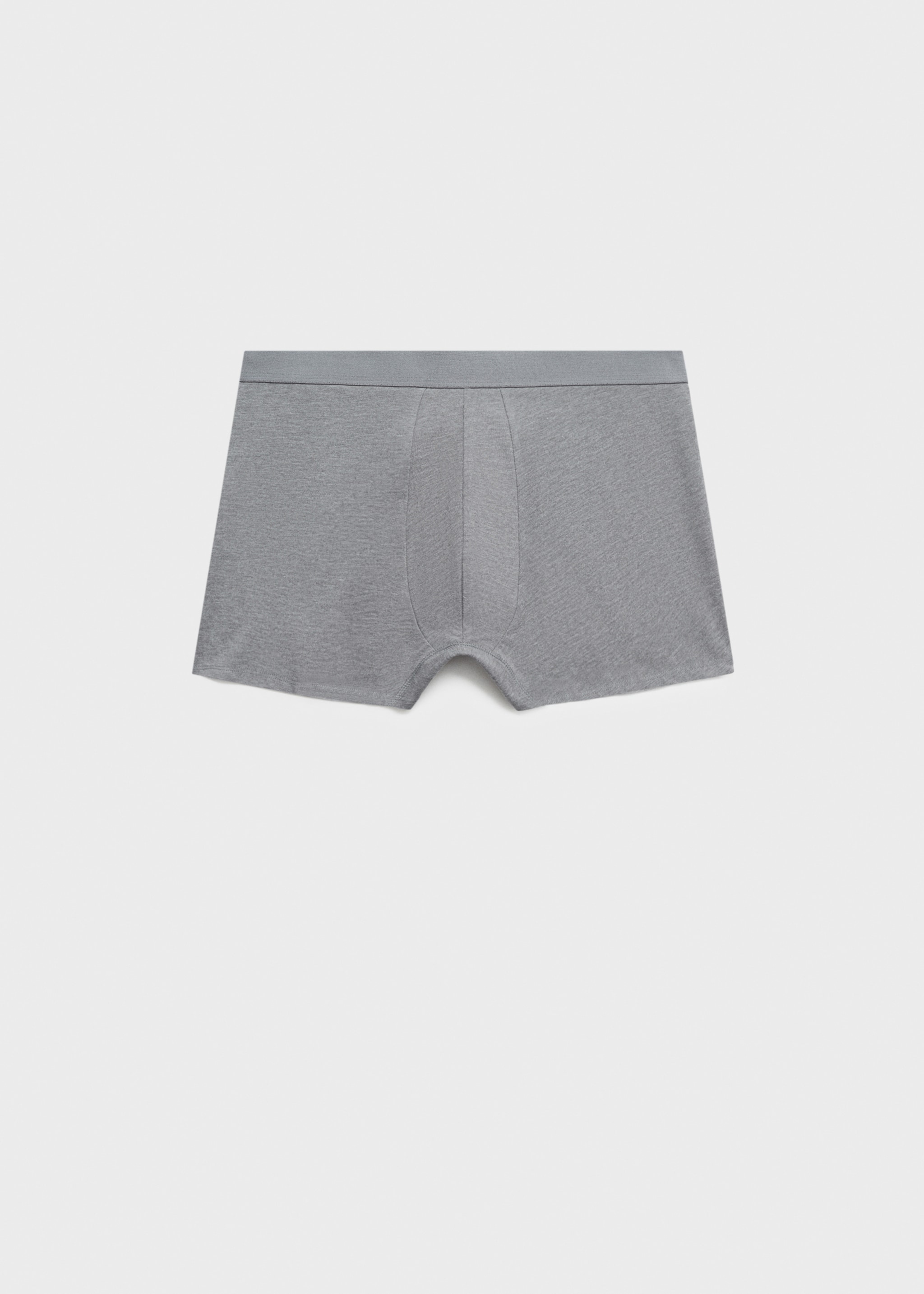 Pack of 3 cotton boxers - Reverse of the article, Grey. Ref: 87010632-00.