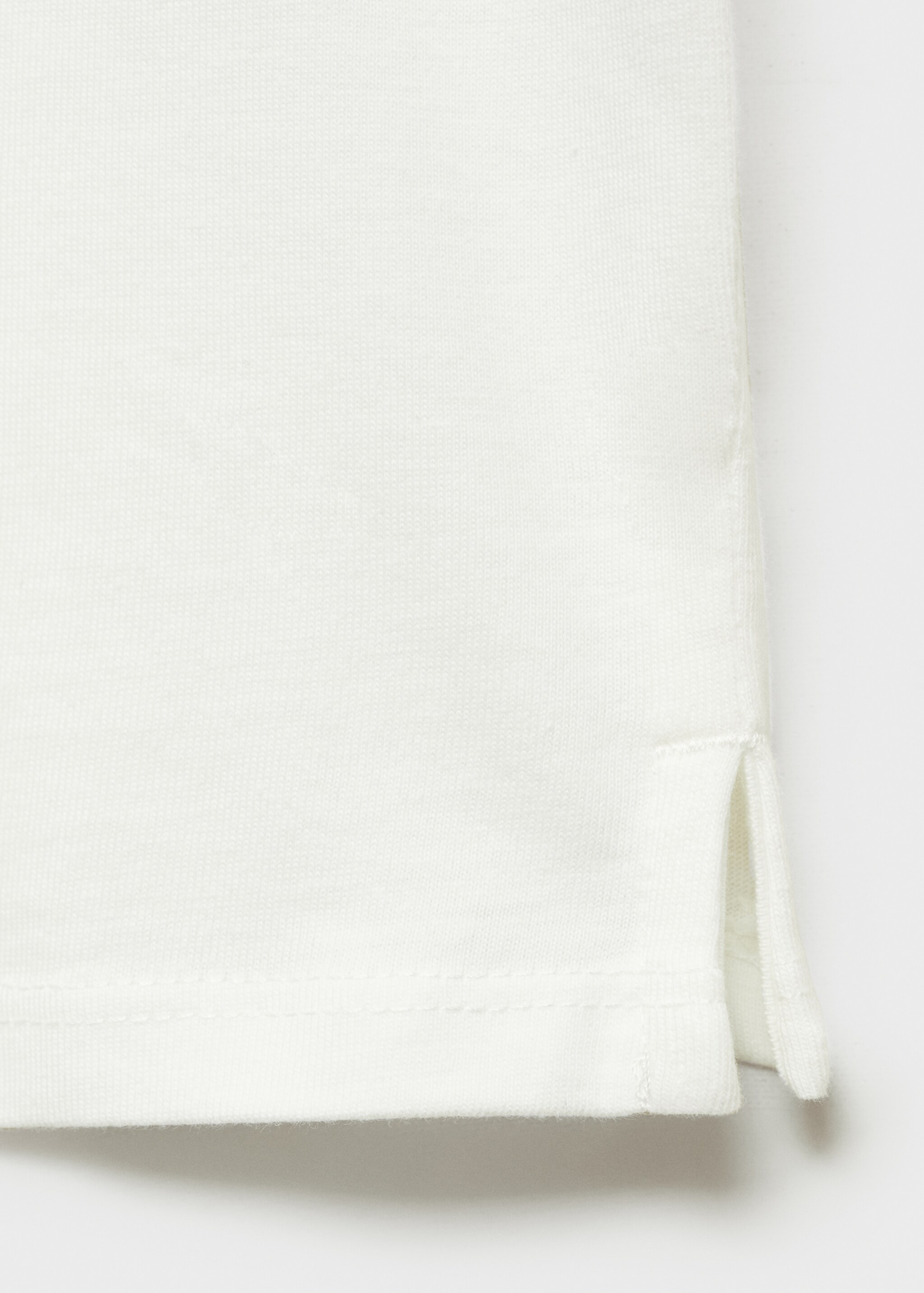 T-shirt tête de mort imprimée - Détail de l'article 0, Blanc cassé. Ref: 87010639-00.