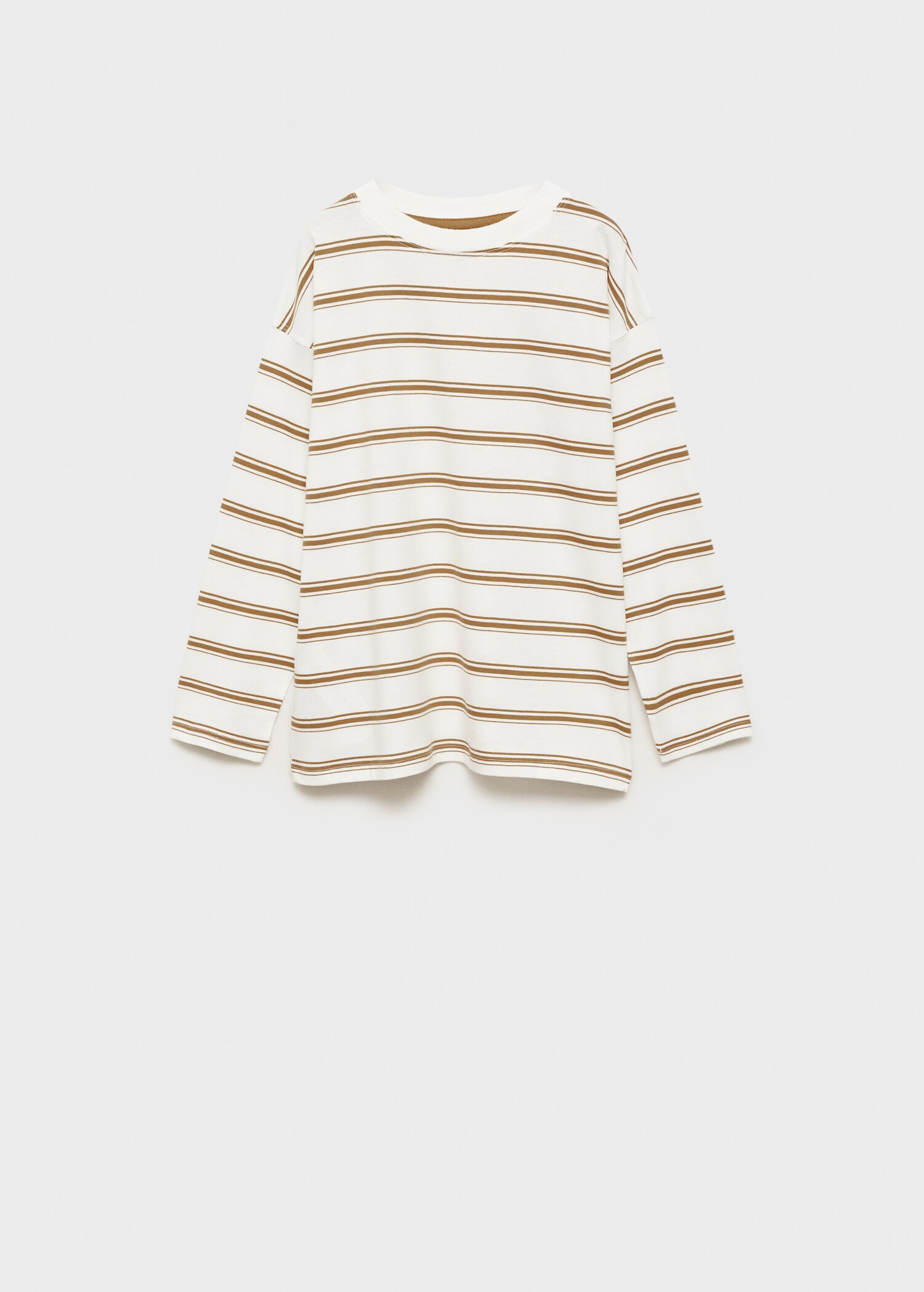 Striped oversized t-shirt - Article without model