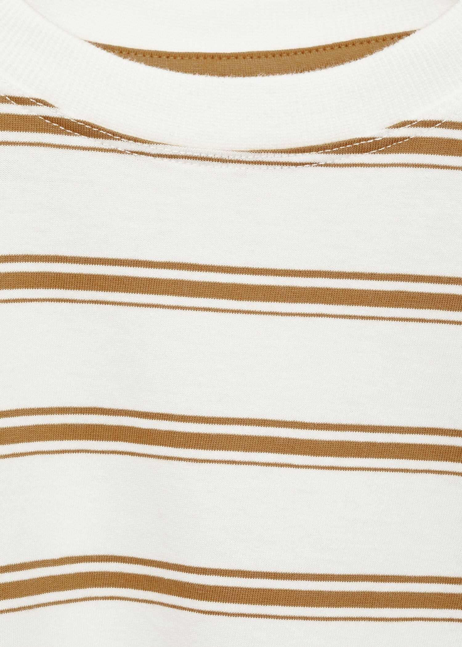 Striped oversized t-shirt - Details of the article 8