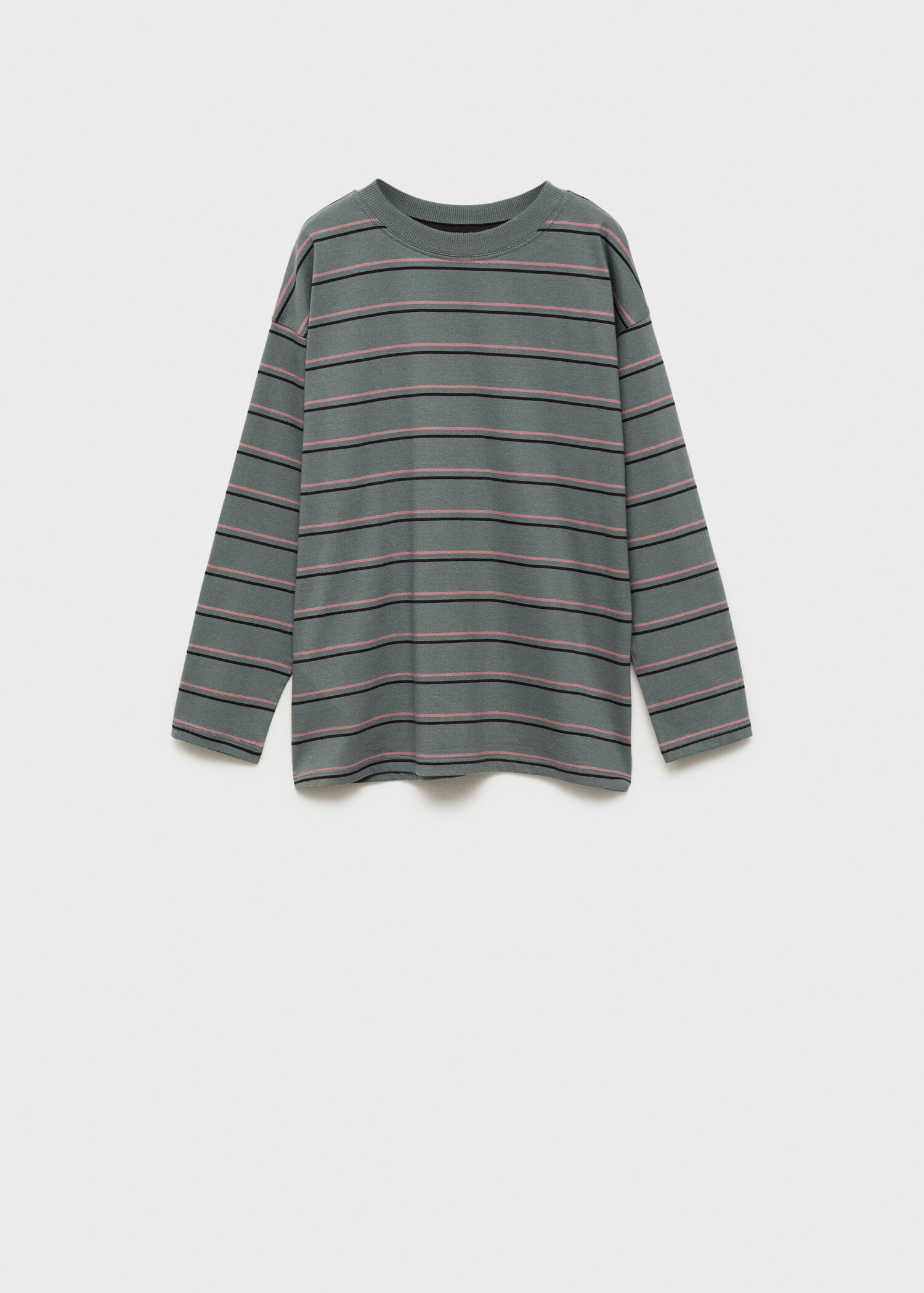 Striped oversized t-shirt - Article without model