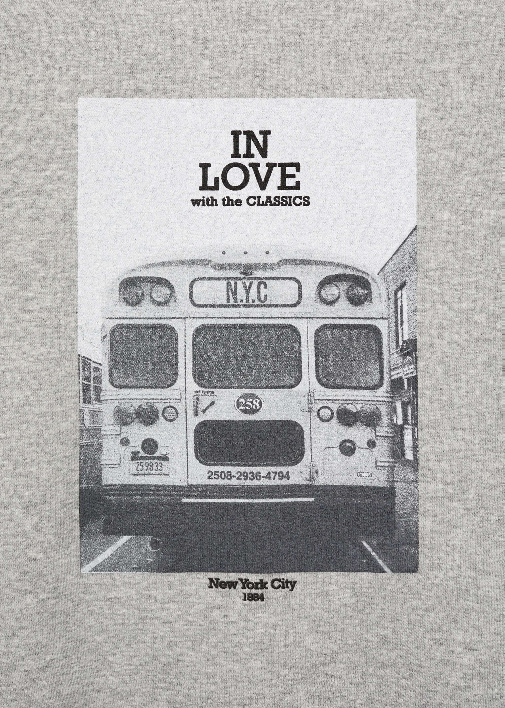 Pamučna sportska majica s grafičkim printom - Detalji artikla 0, Heather tamnosiva. Ref: 87010641-00.