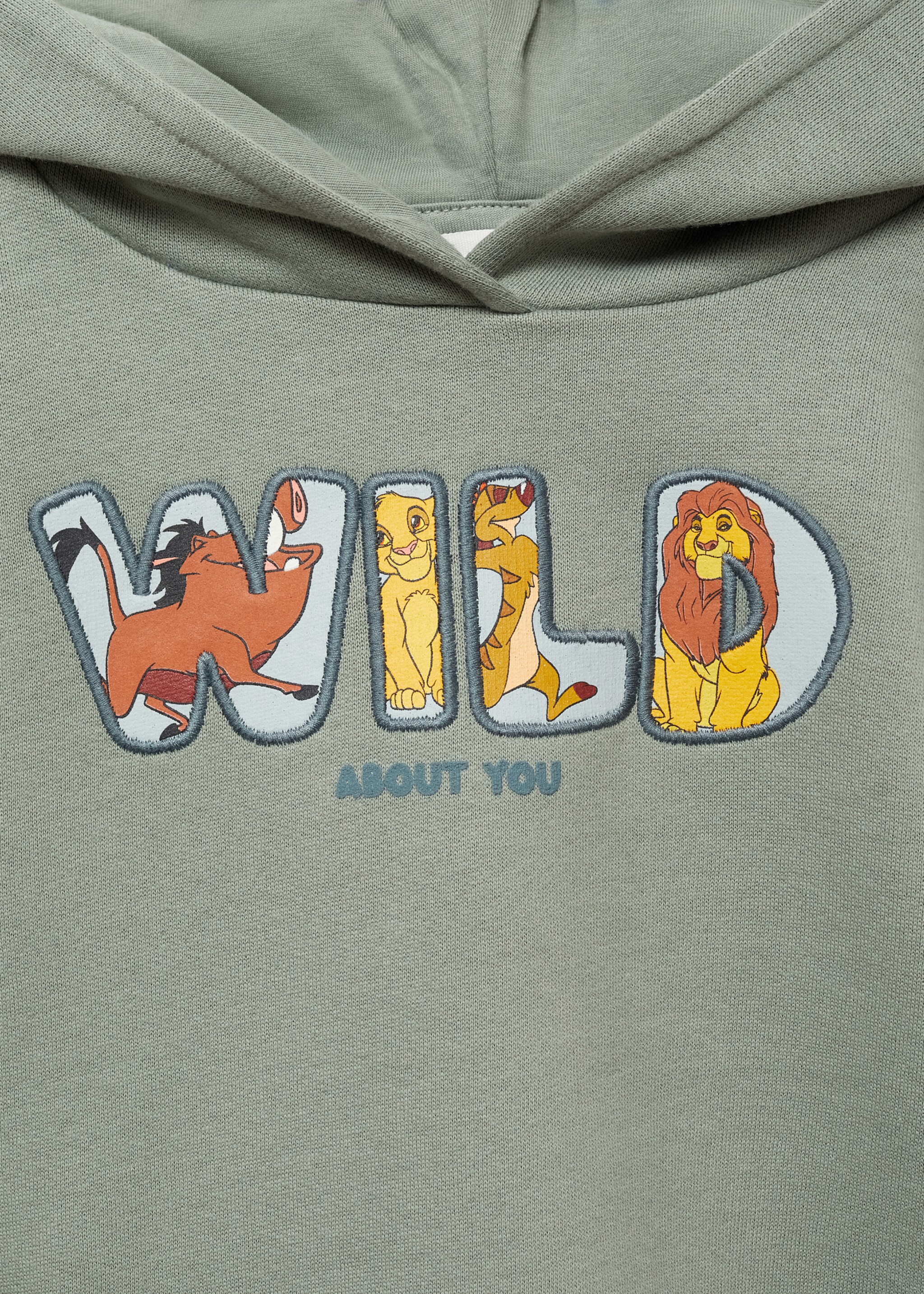 Dessuadora Rei Lleó - Detall de l'article 8, Verd. Ref: 87010642-00.