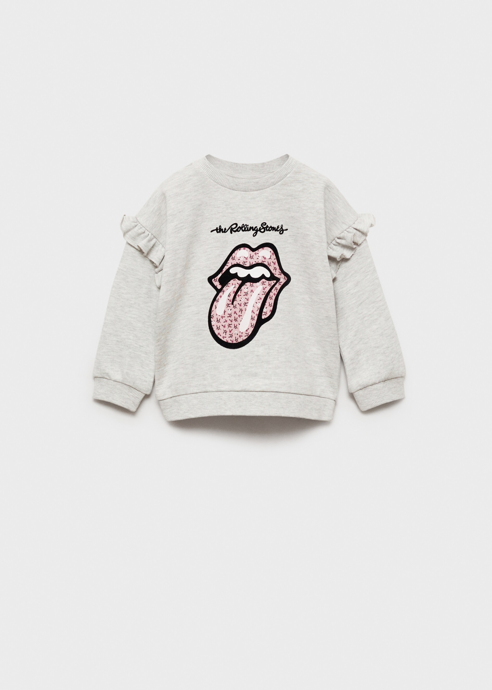 The Rolling Stones sweatshirt - Article without model, Light Heather Grey. Ref: 87010649-00.