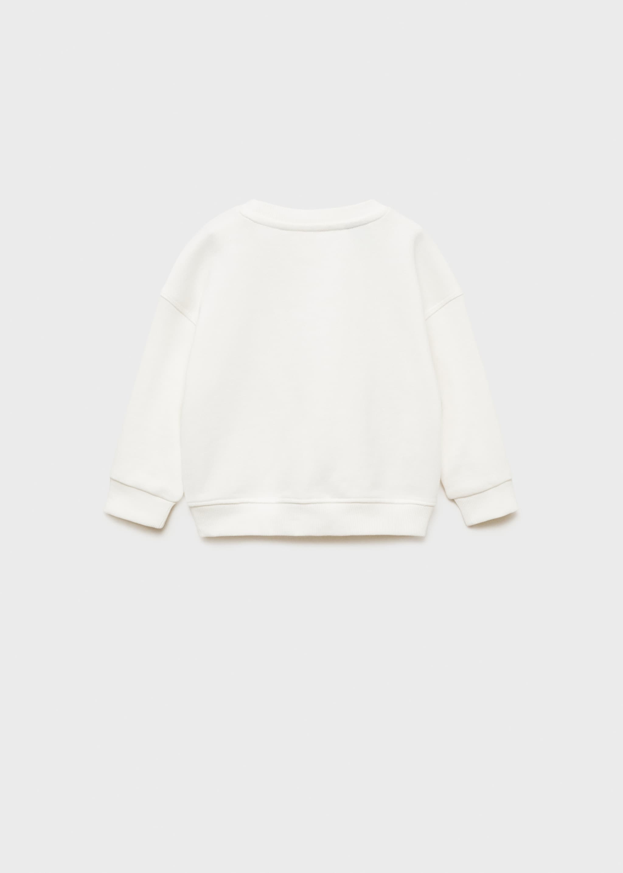 Sudadera The Rolling Stones - Reverso del artículo, Blanco roto. Ref: 87010650-00.