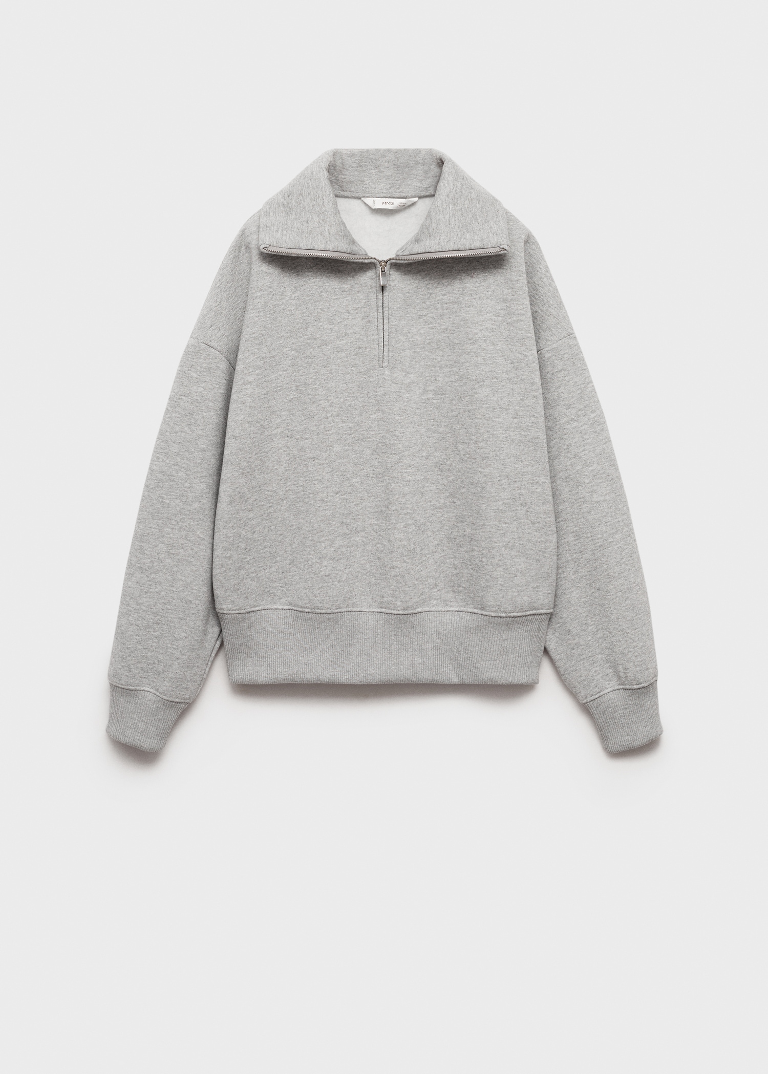 Turtleneck sweatshirt with zip - Article without model
