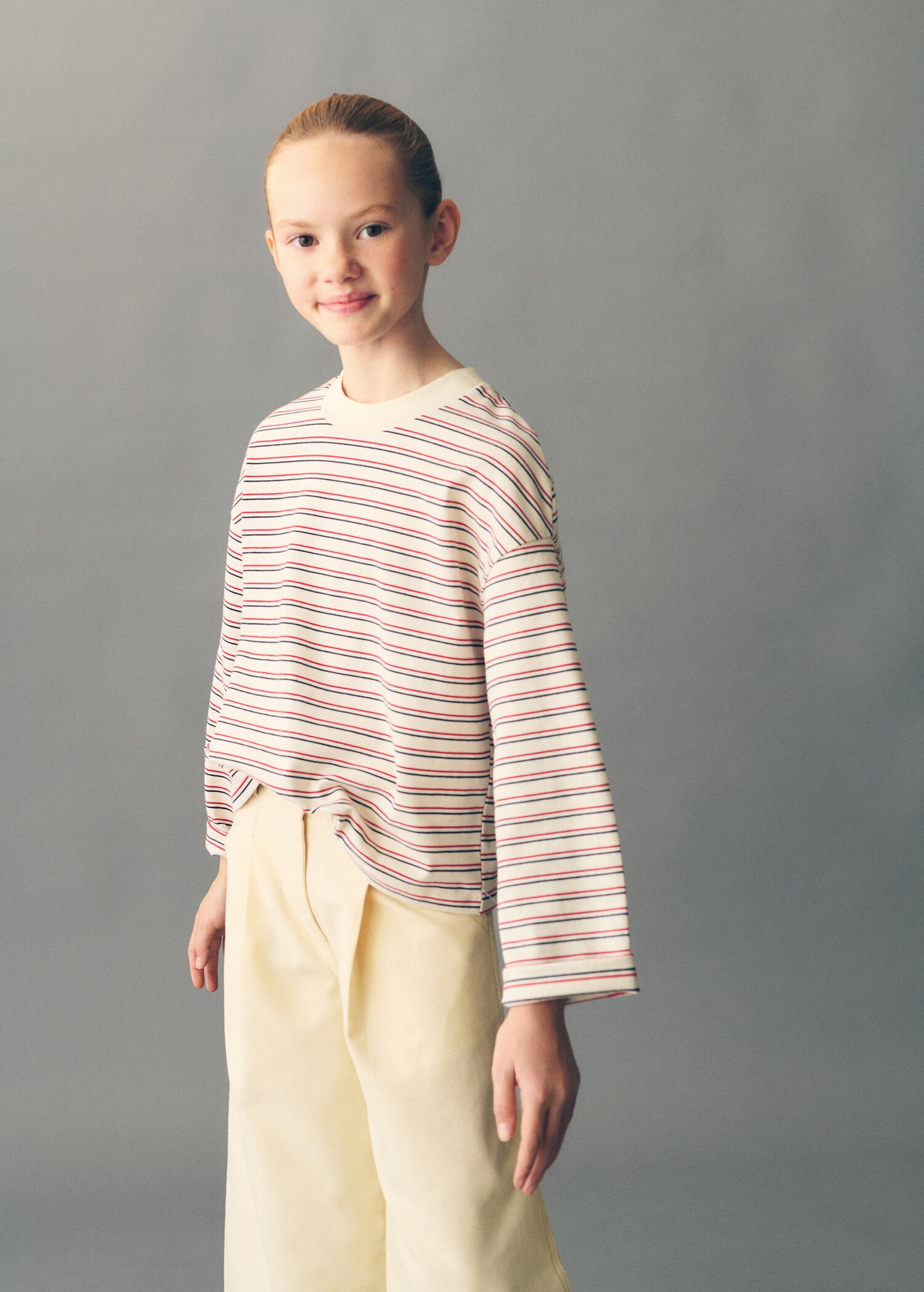 T-shirt imprimé à rayures - Détail de l'article 5