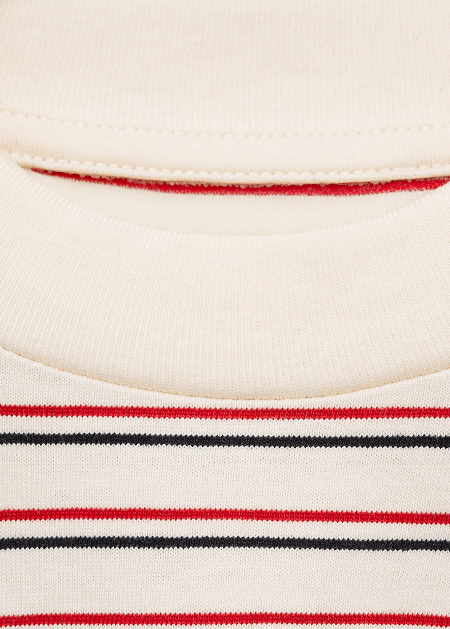 T-shirt imprimé à rayures - Détail de l'article 8