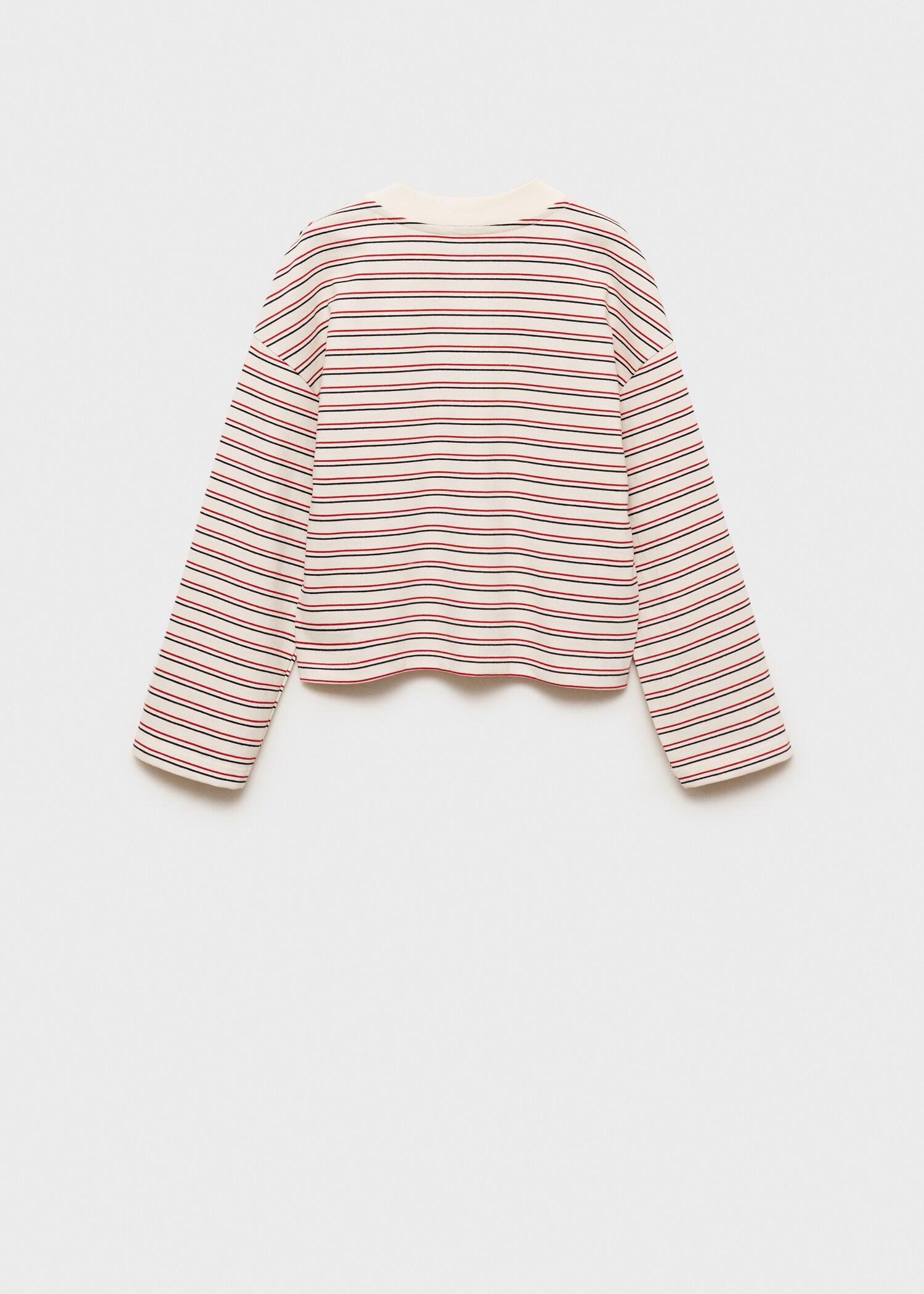 T-shirt imprimé à rayures - Verso de l’article