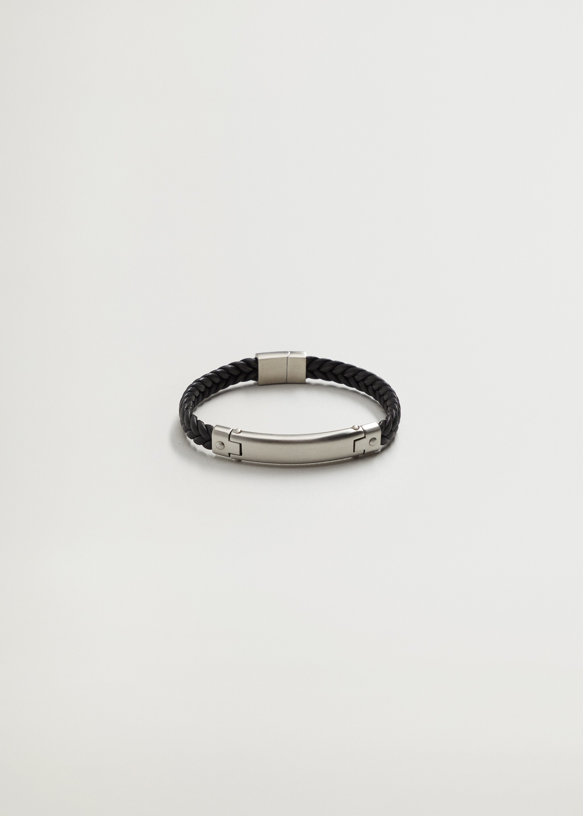 Pulsera trenzada detalle acero - Artículo sin modelo