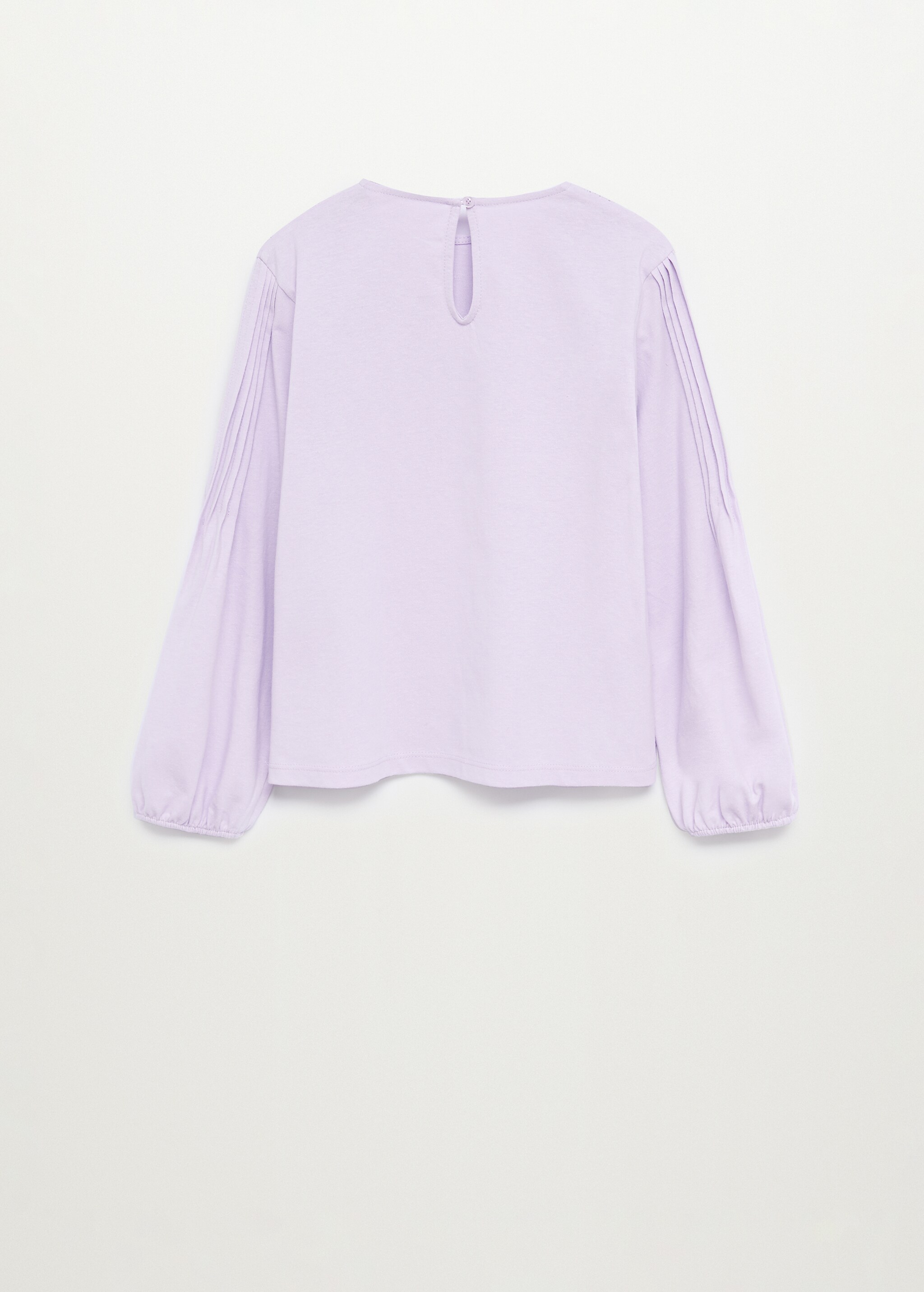 Camiseta manga larga calada - Reverso del artículo