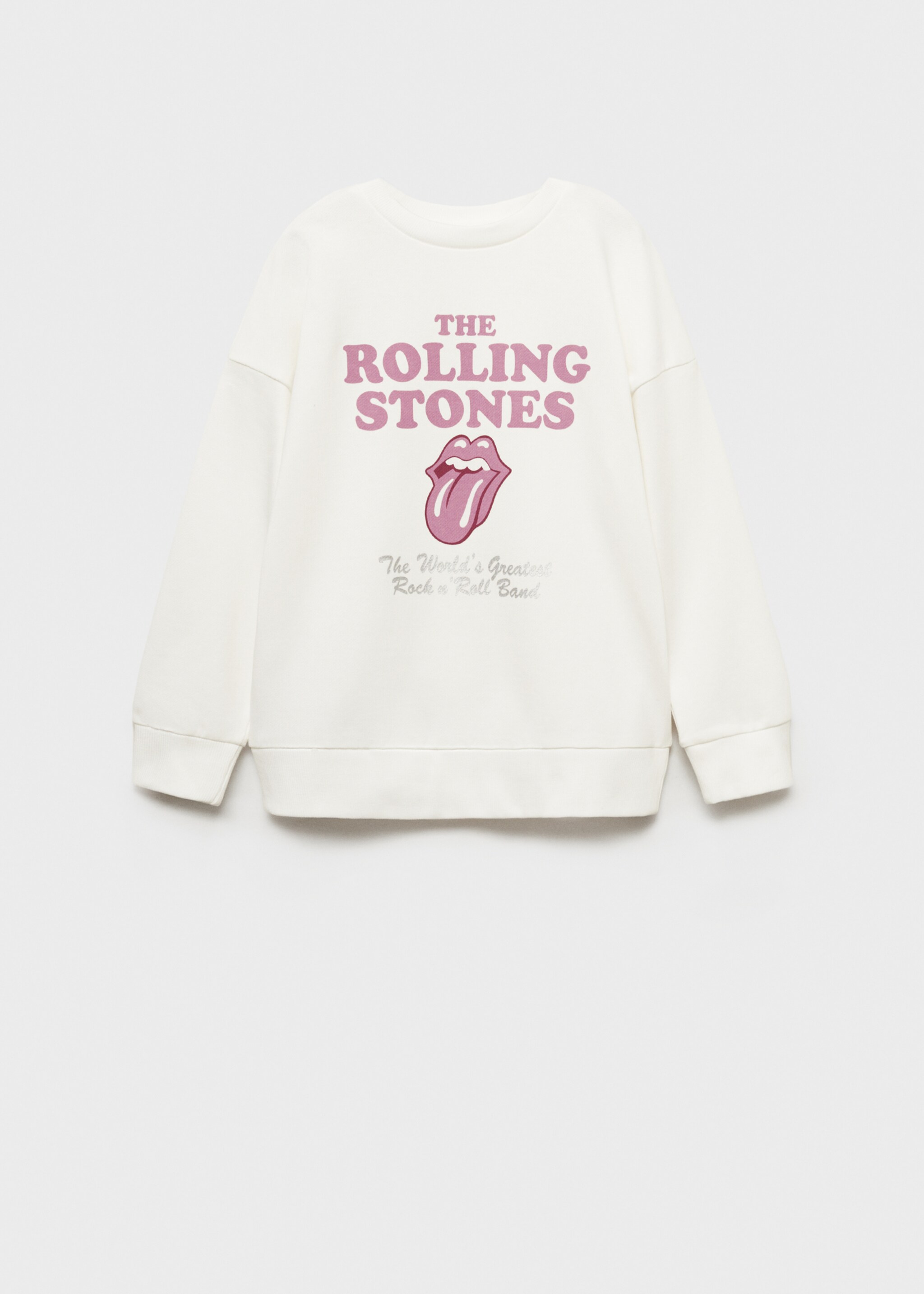 The Rolling Stones sweatshirt - Article without model, Off White. Ref: 87011048-00.