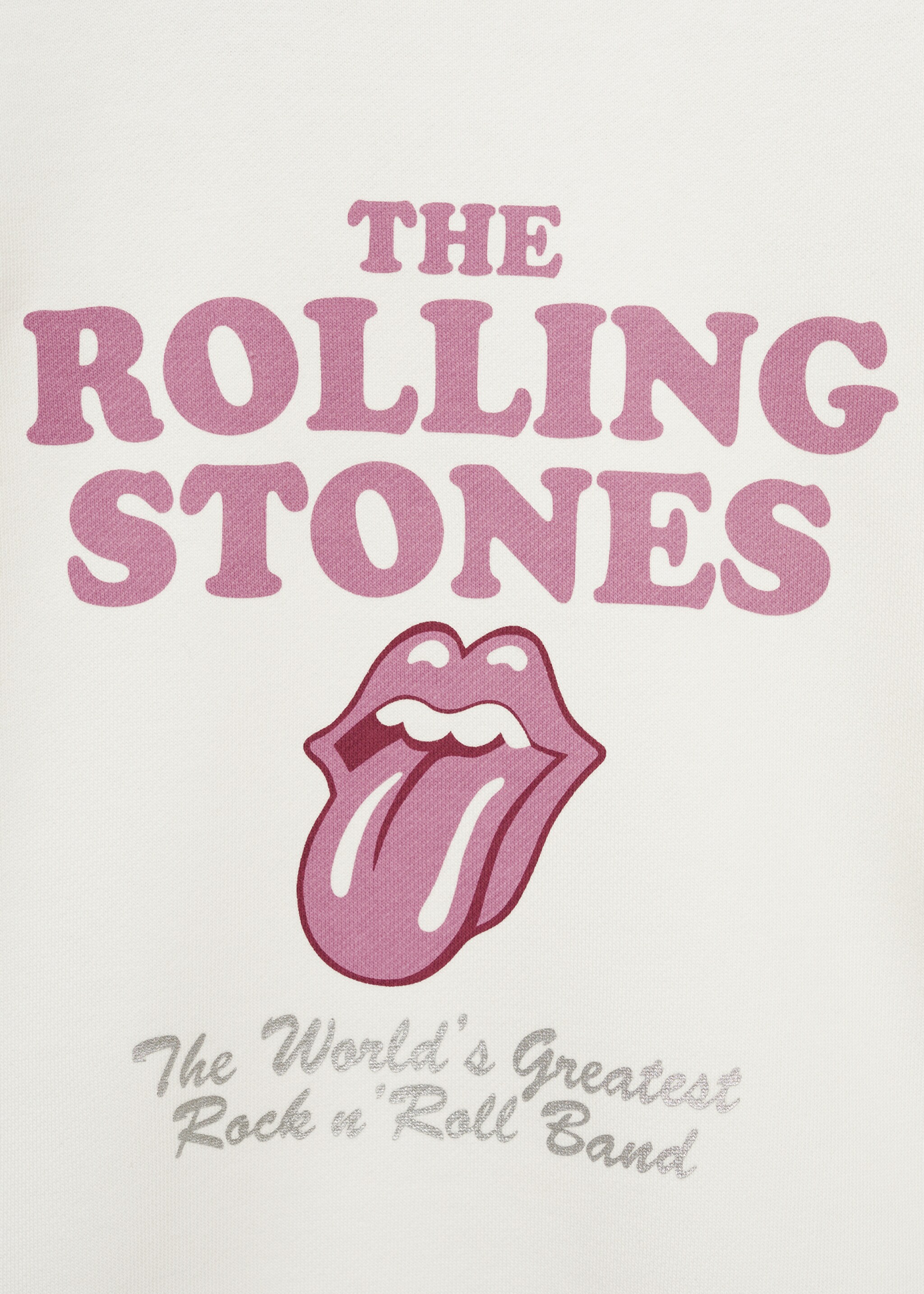 The Rolling Stones sweatshirt - Details of the article 0, Off White. Ref: 87011048-00.