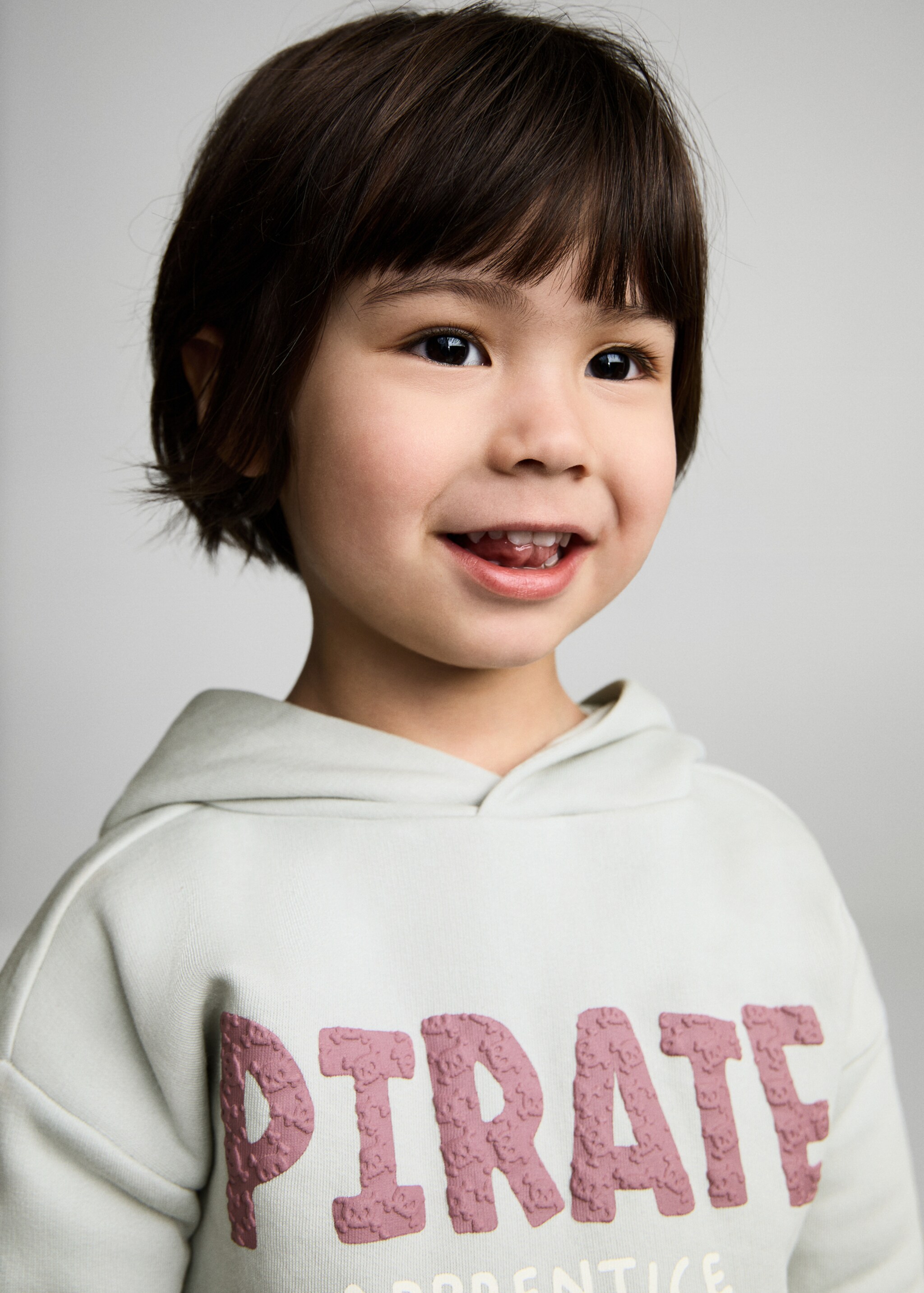 Dessuadora disseny relleu - Detall de l'article 1, Gris gel. Ref: 87011051-00.