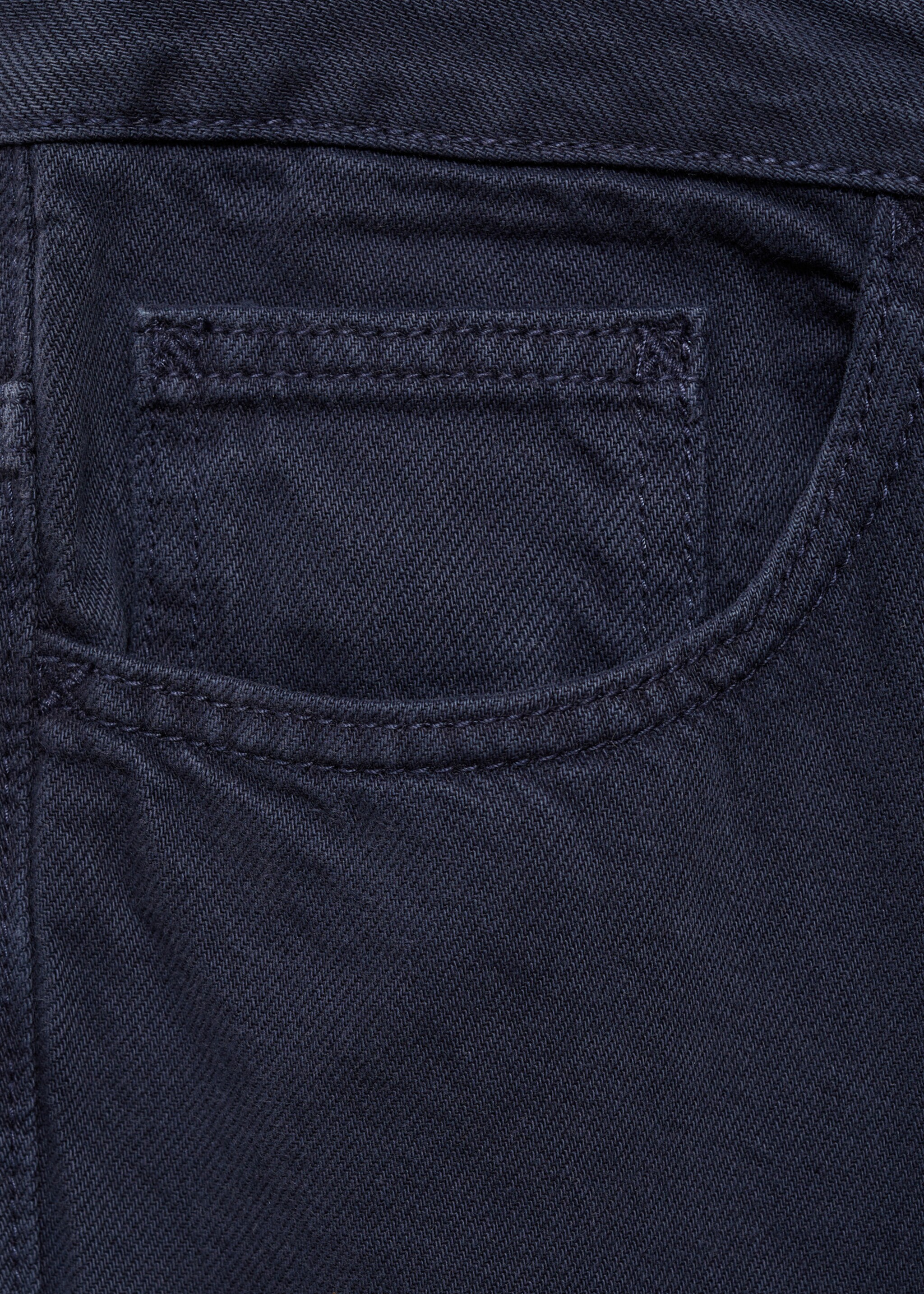 Slim Fit-Jeans - Detail des Artikels 0, Dunkles Marineblau. Ref: 87011053-00.