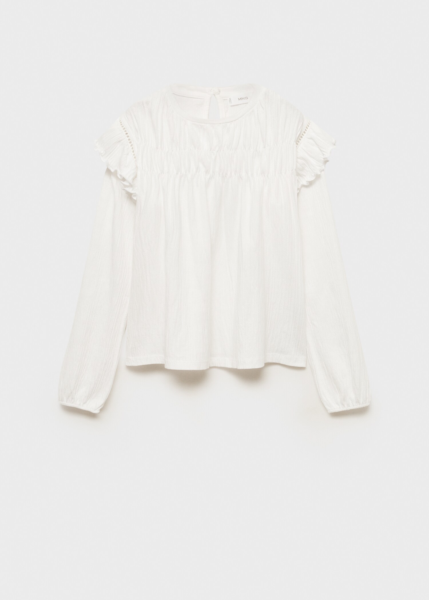 T-shirt manches volantées - Article sans modèle