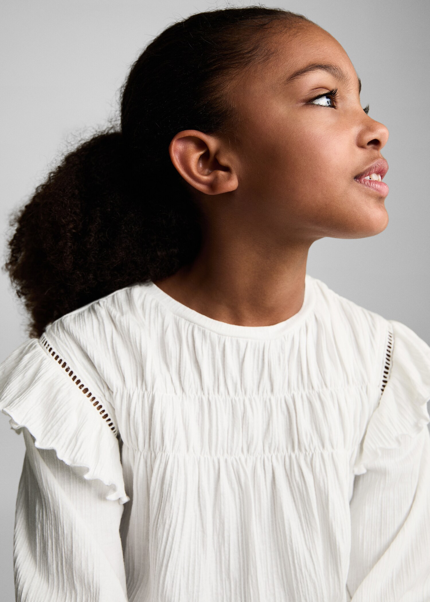 T-shirt manches volantées - Détail de l'article 1