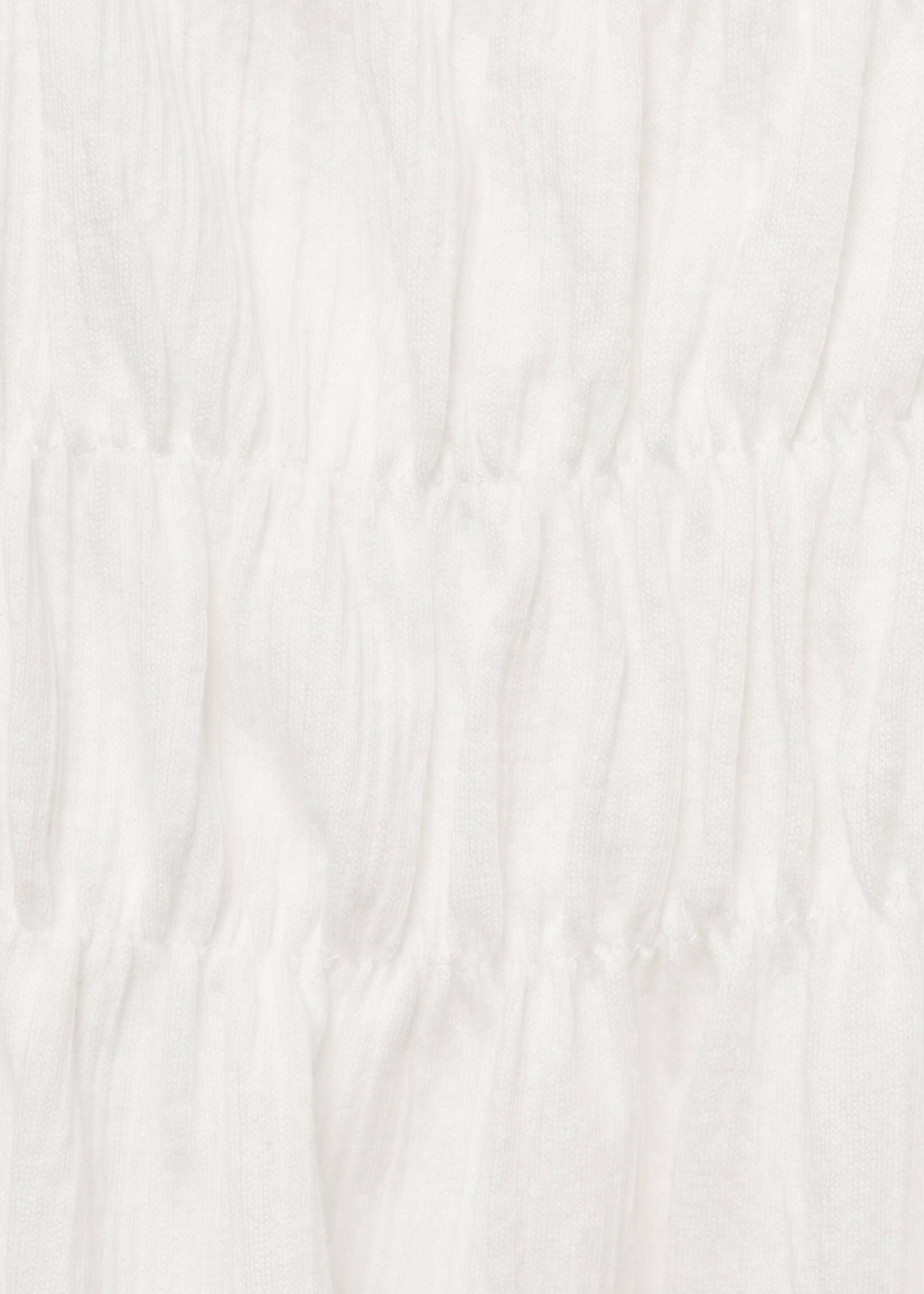 T-shirt manches volantées - Détail de l'article 8, Blanc cassé. Ref: 87011512-00.