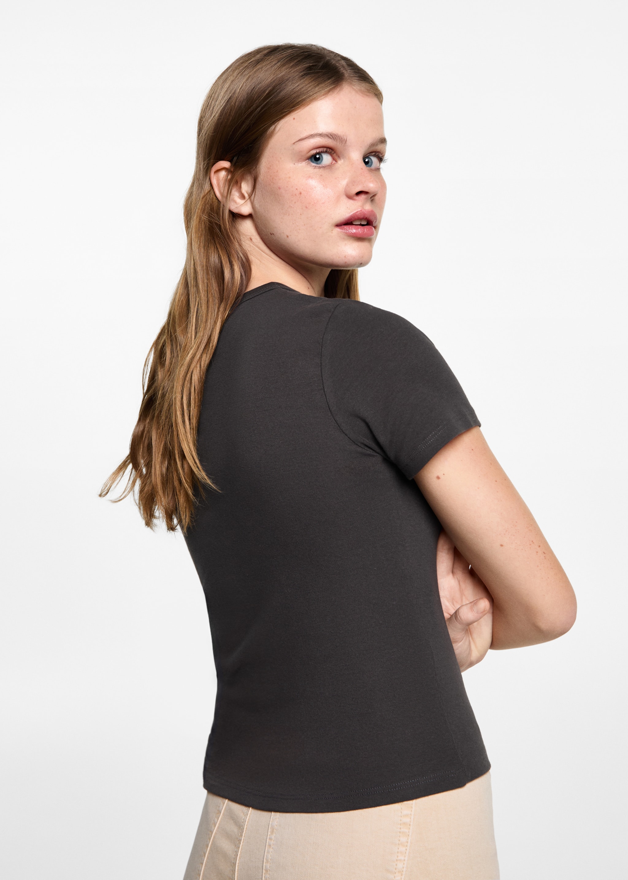 The Rolling Stones T-shirt - Reverse of the article, Charcoal. Ref: 87011520-00.