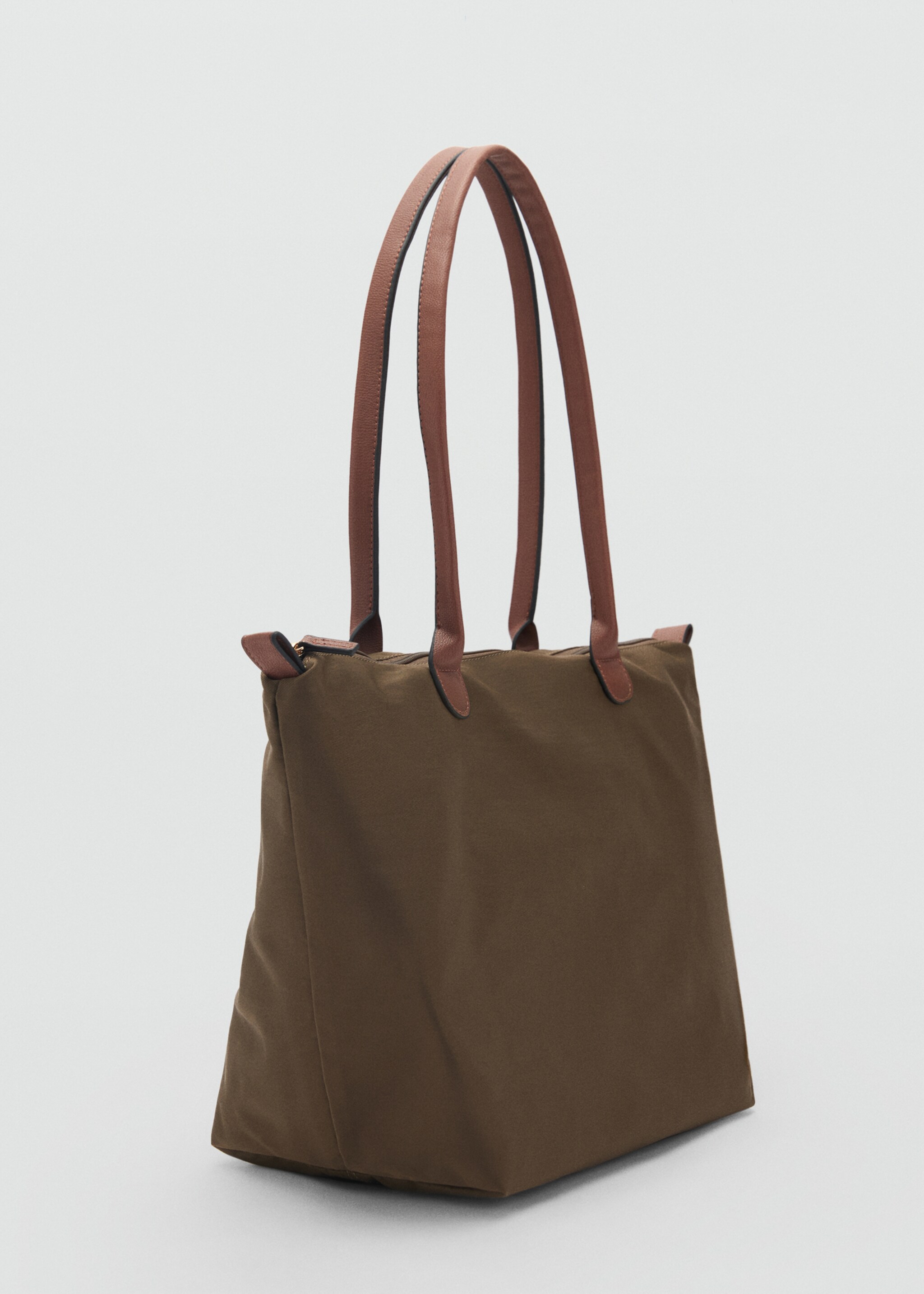 Shopper bag - Medium plane, Khaki. Ref: 87011526-00.