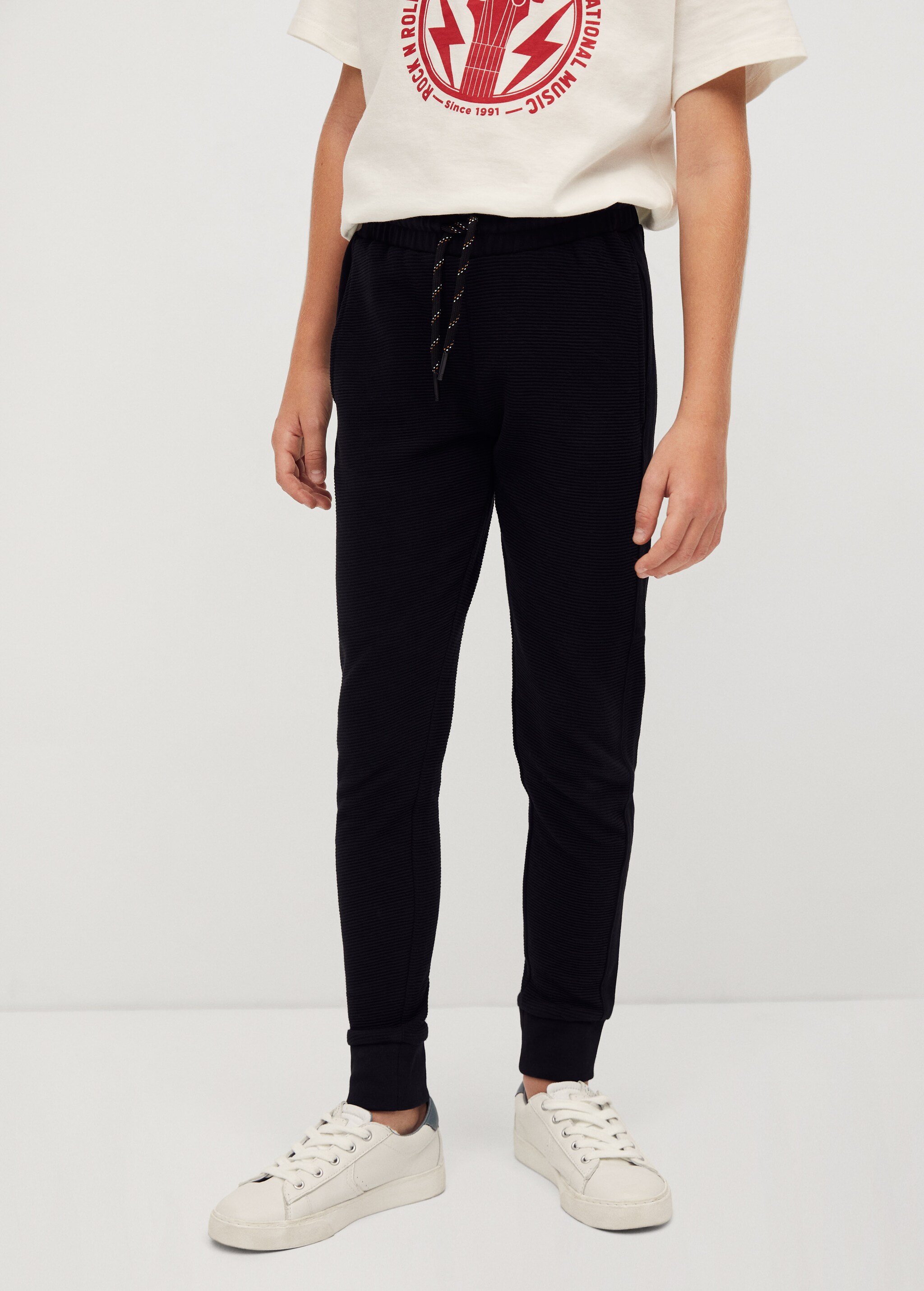 Pantalón jogger algodón - Plano medio