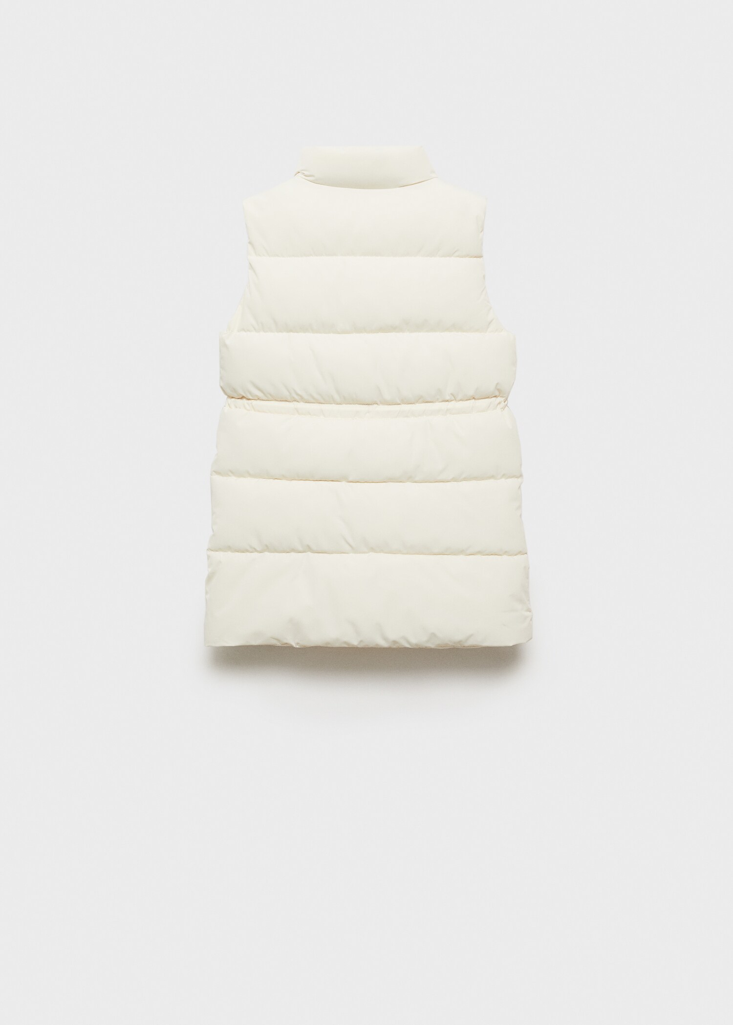 Long puffer vest - Reverse of the article