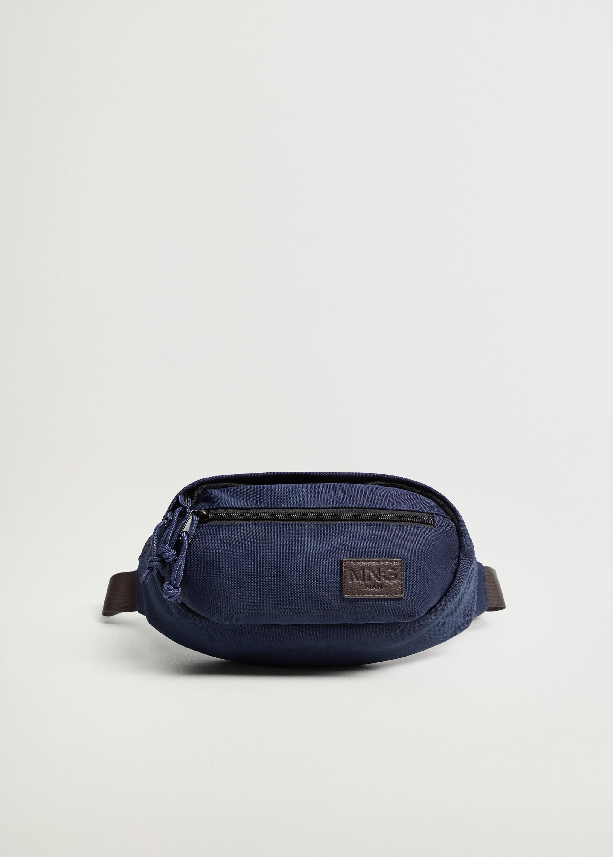 Canvas belt bag with zipper - Article without model