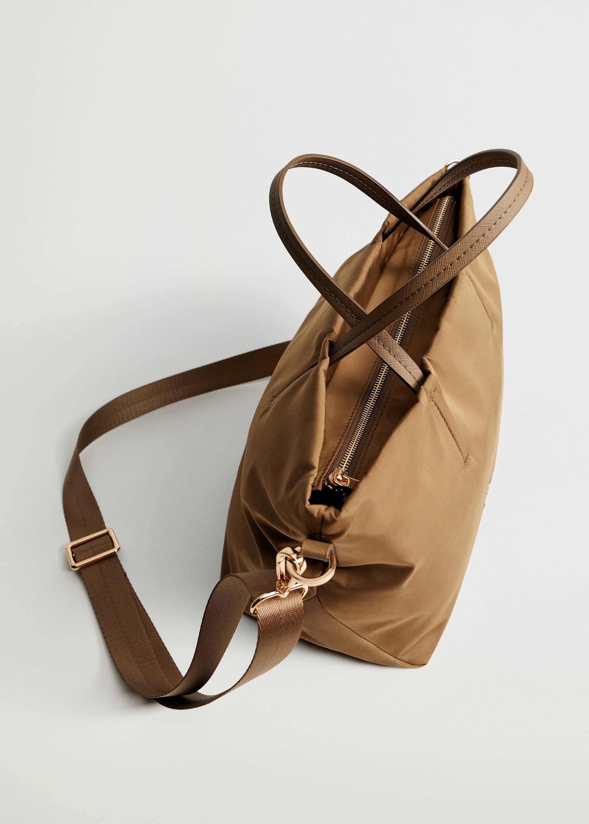 Bolso shopper nylon - Plano medio