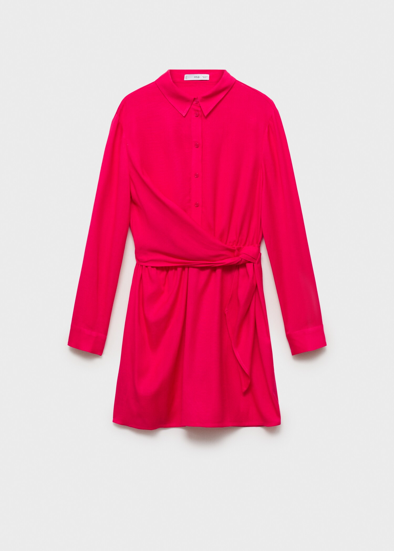 Knot detail shirt dress - Article without model