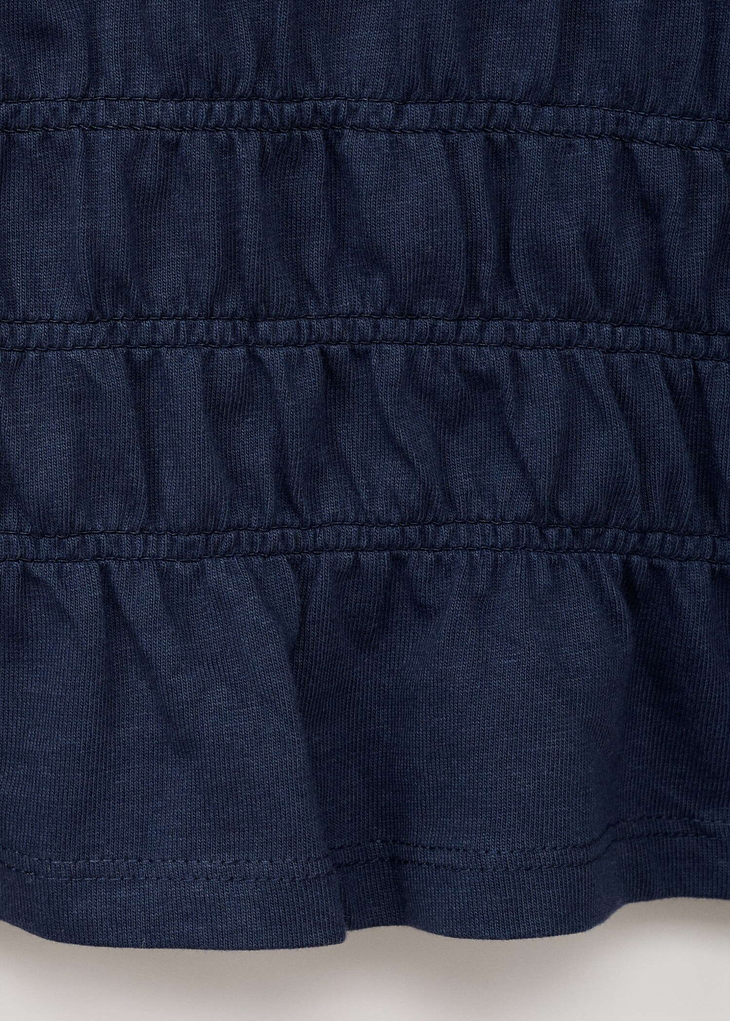 T-shirt with gathered waist - Details of the article 0