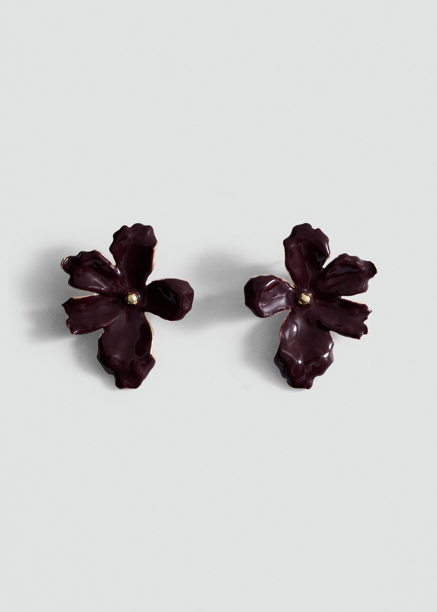 Floral earrings - Article without model