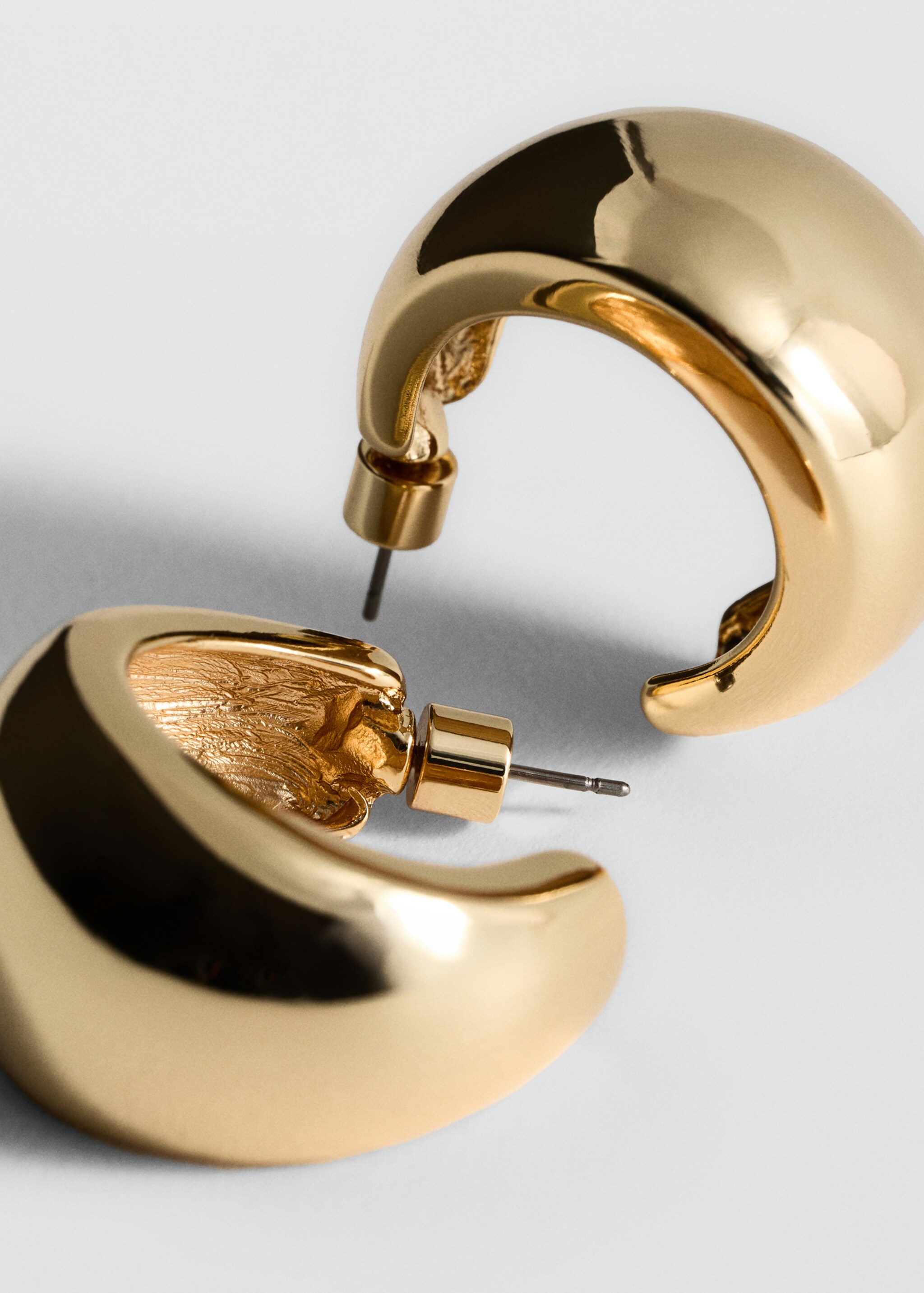 Creole mit Volumen - Mittlere Ansicht, Gold. Ref: 87012547-00.