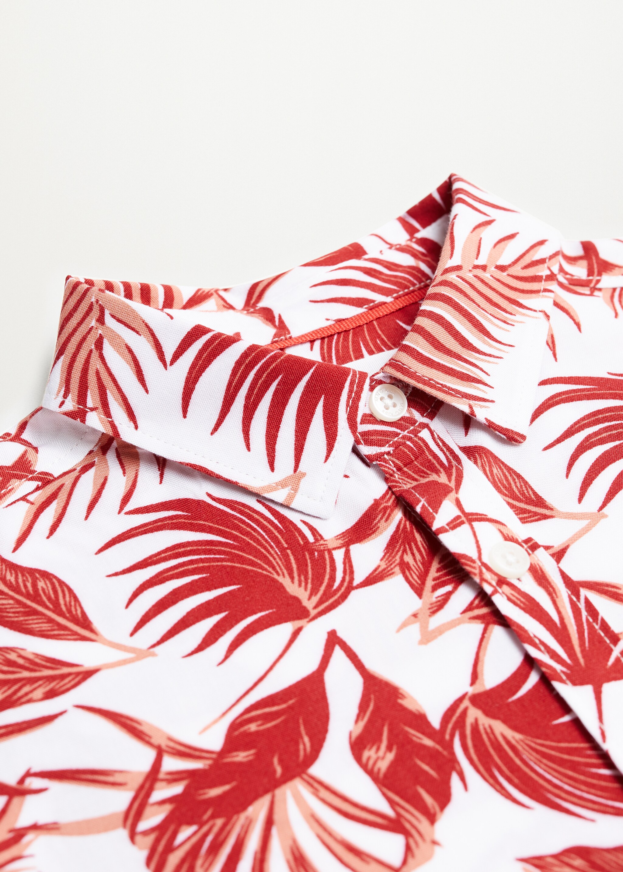 Camisa manga corta estampada - Detalle del artículo 8