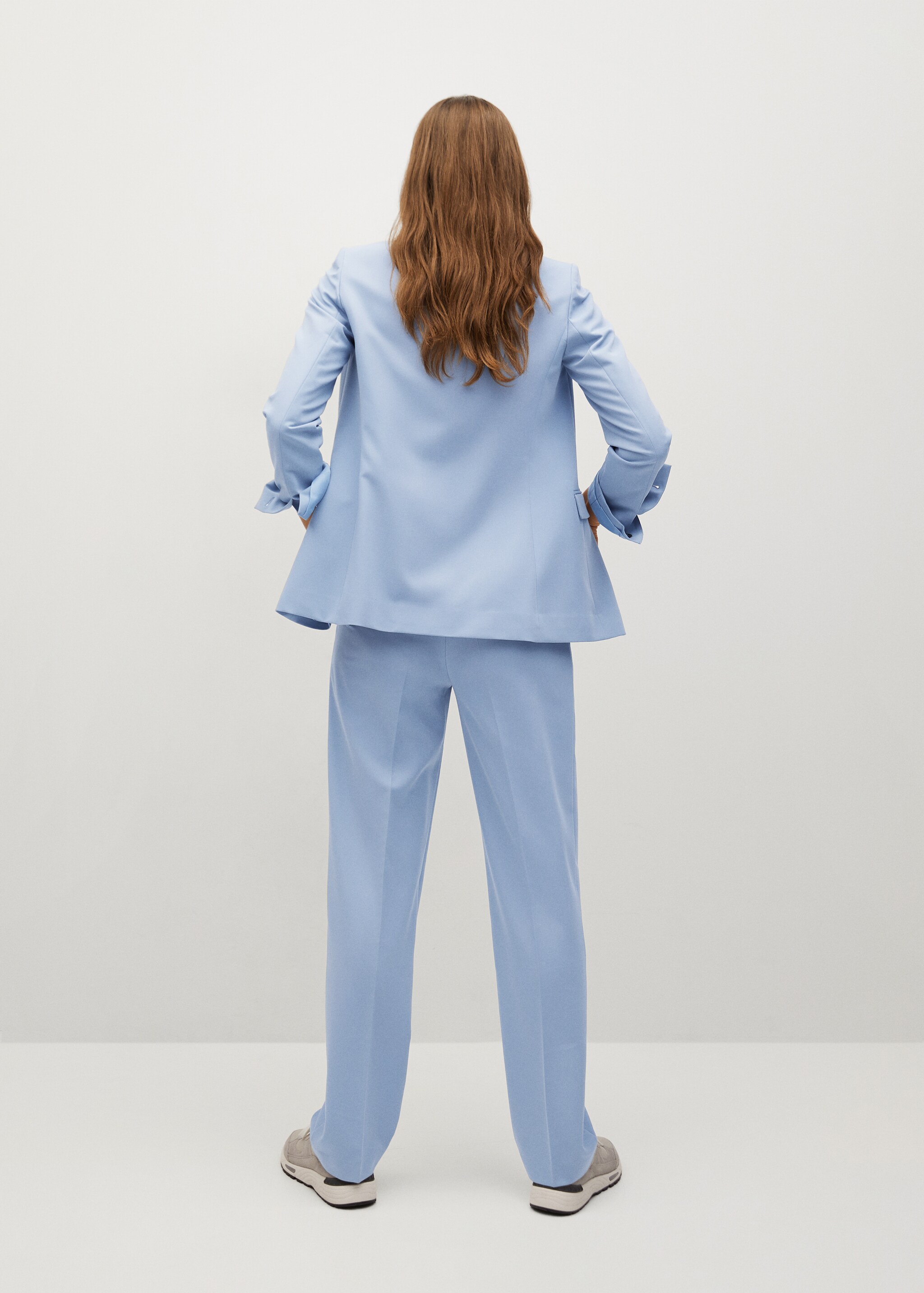 Pleated suit trousers - Reverse of the article