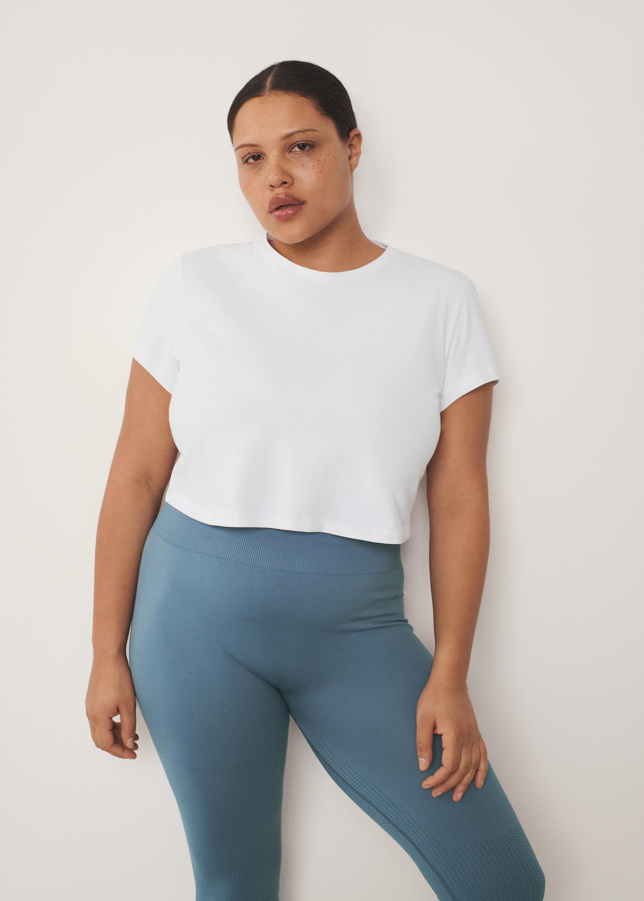 Camiseta crop algodón orgánico - Detalle del artículo 2