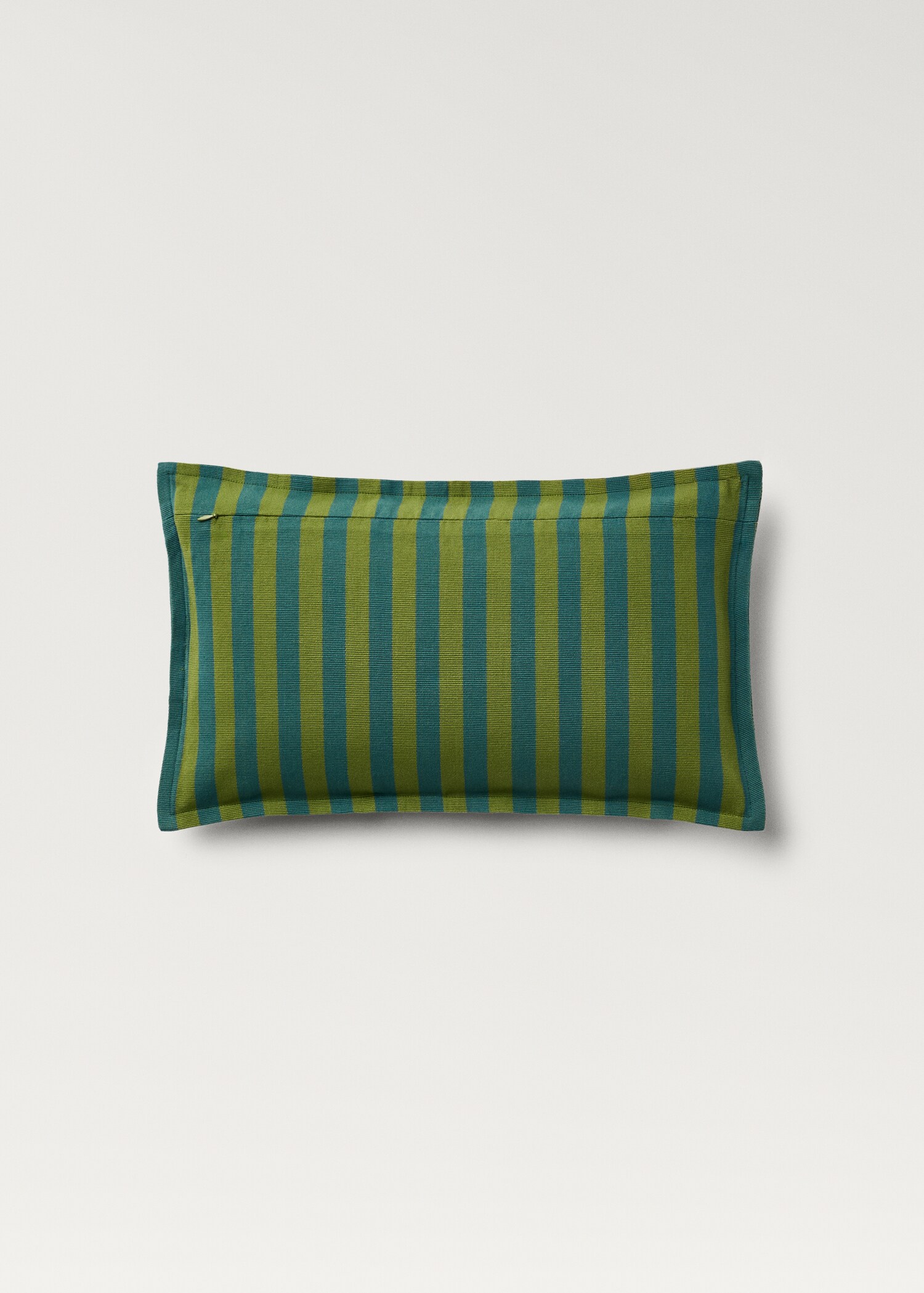 Funda coixí cotó ratlla teixida 30x50 cm - Detall de l'article 1
