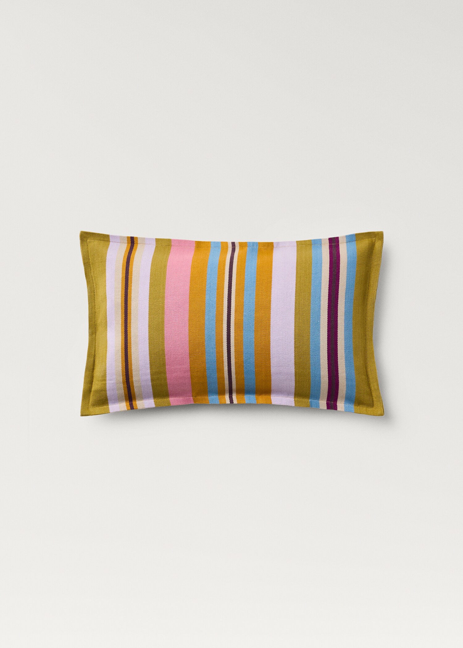 Funda coixí cotó ratlla teixida 30x50 cm - Article sense model