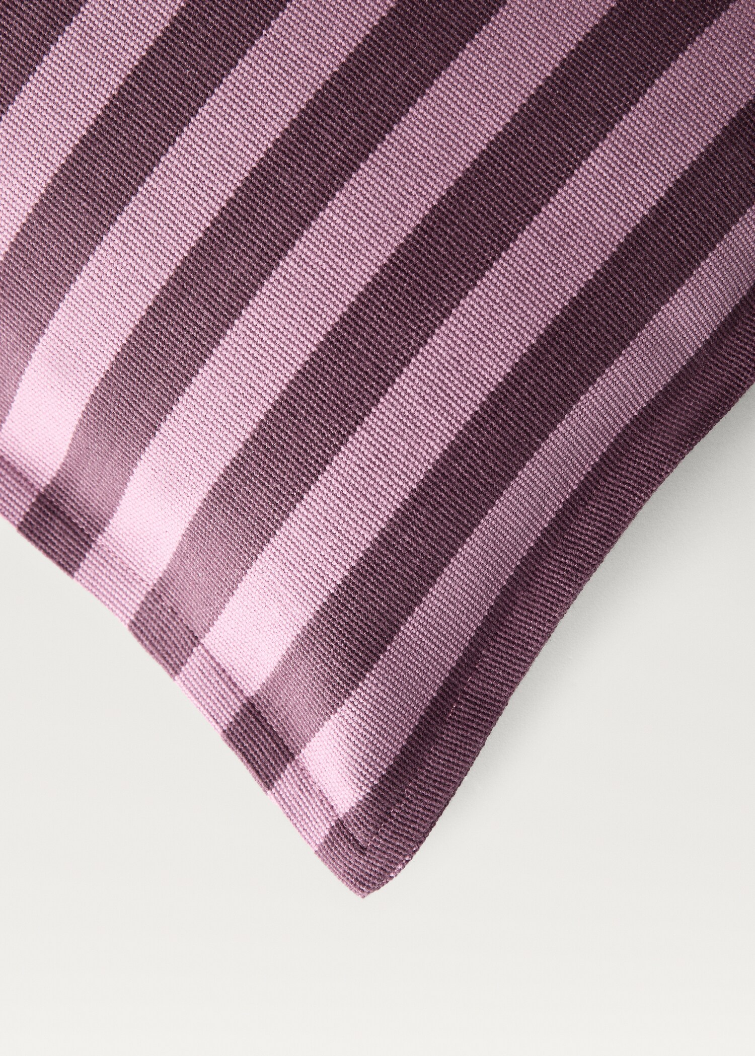 Funda coixí cotó ratlla teixida 30x50 cm - Detall de l'article 3