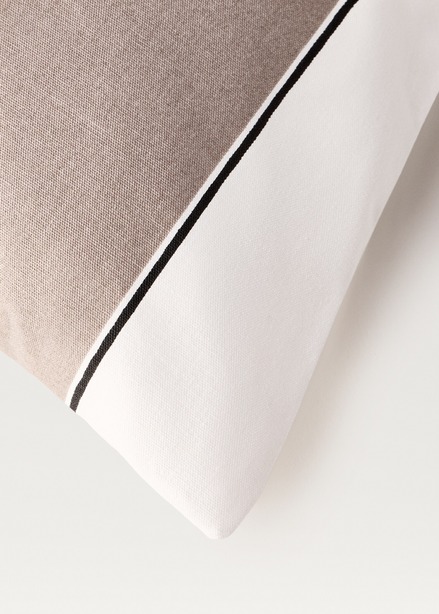 Vattentätt randigt kuddfodral 50x50 cm - Detaljer om artikeln 1