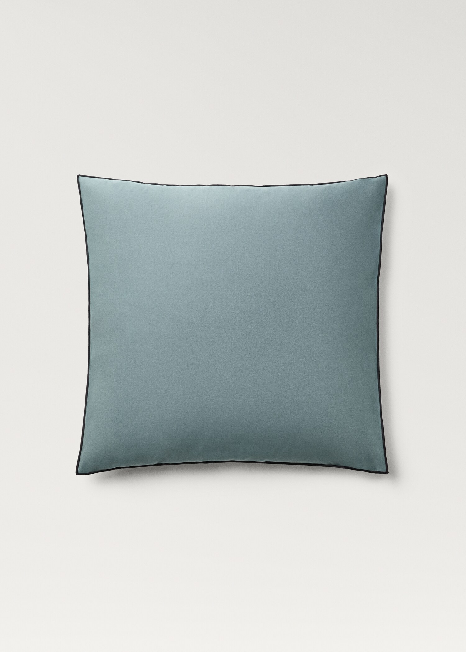 Two cotton percale reversible pillowcases 60x60 cm - Article without model