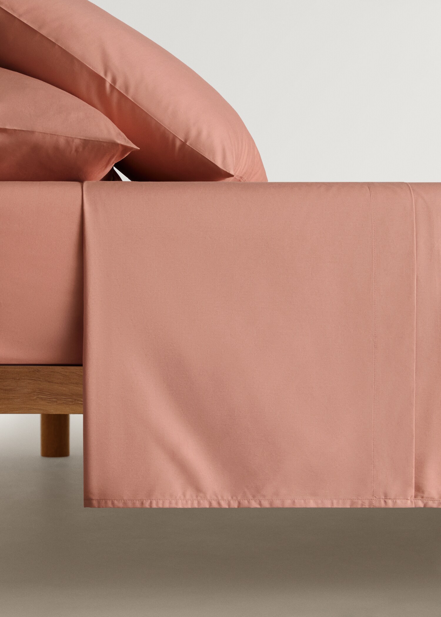 Percale cotton top sheet for 90 cm bed - Article without model