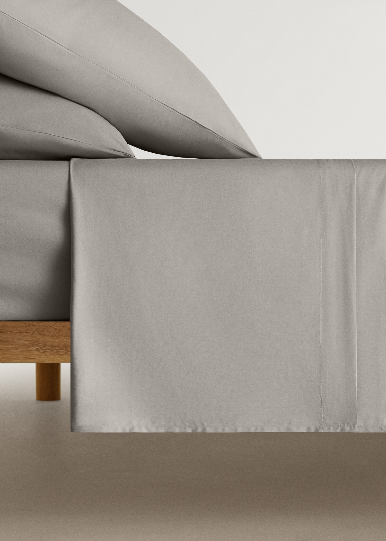 Percale cotton top sheet for 90 cm bed - Article without model