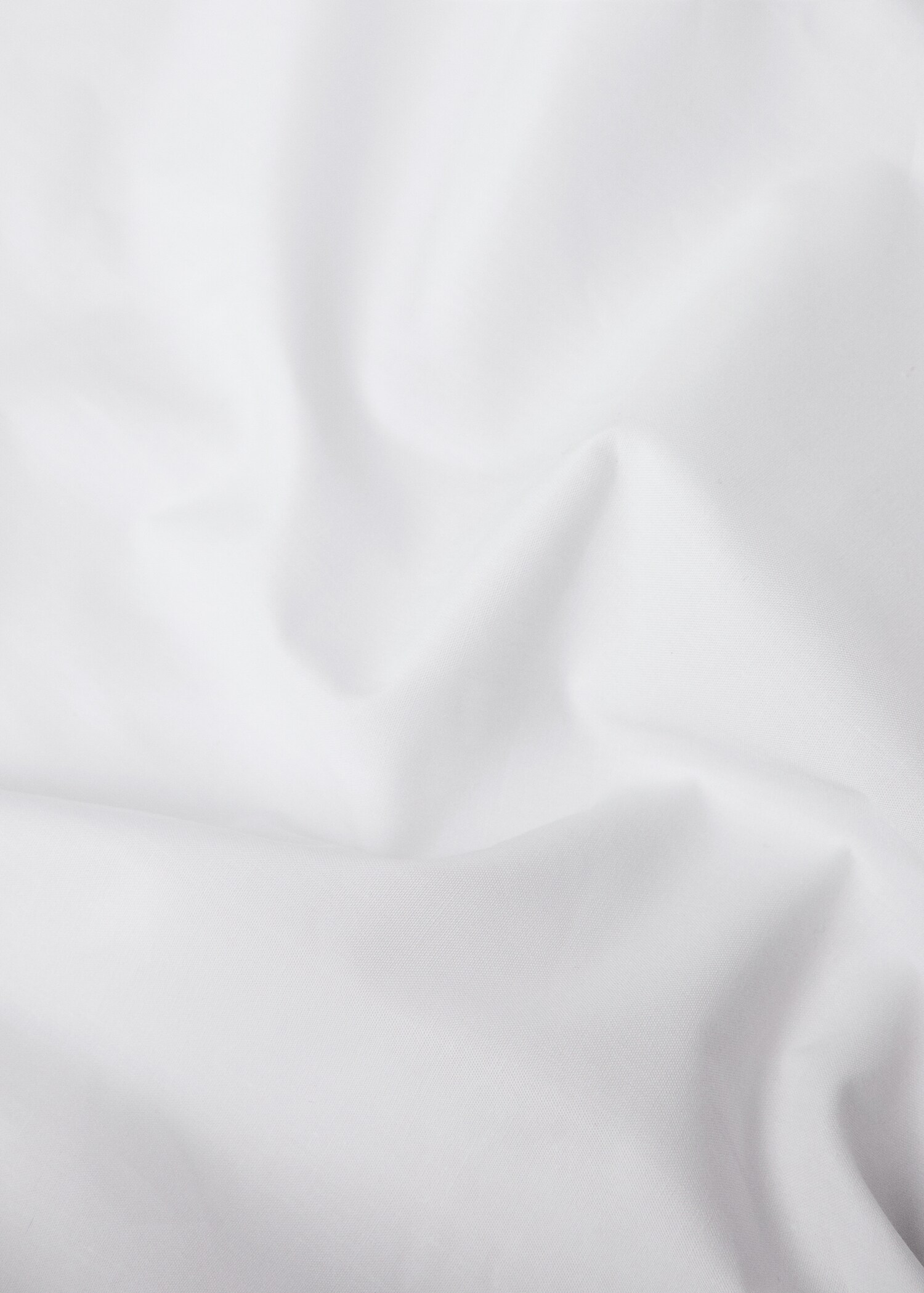 Cotton percale top sheet with double overlock for 150/160 cm bed - Details of the article 3