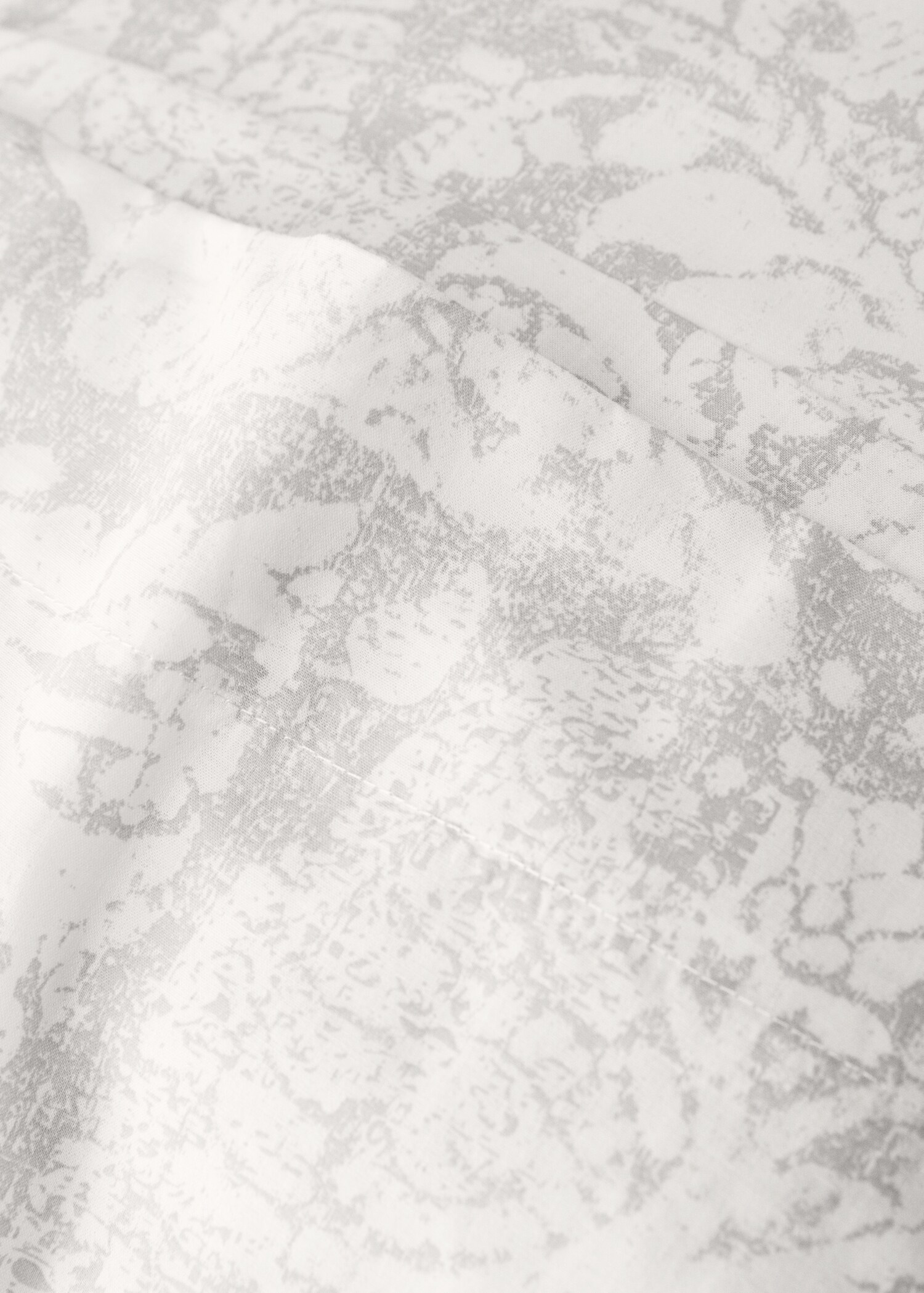 Paisley-print cotton pillowcase 45x110 cm - Details of the article 1