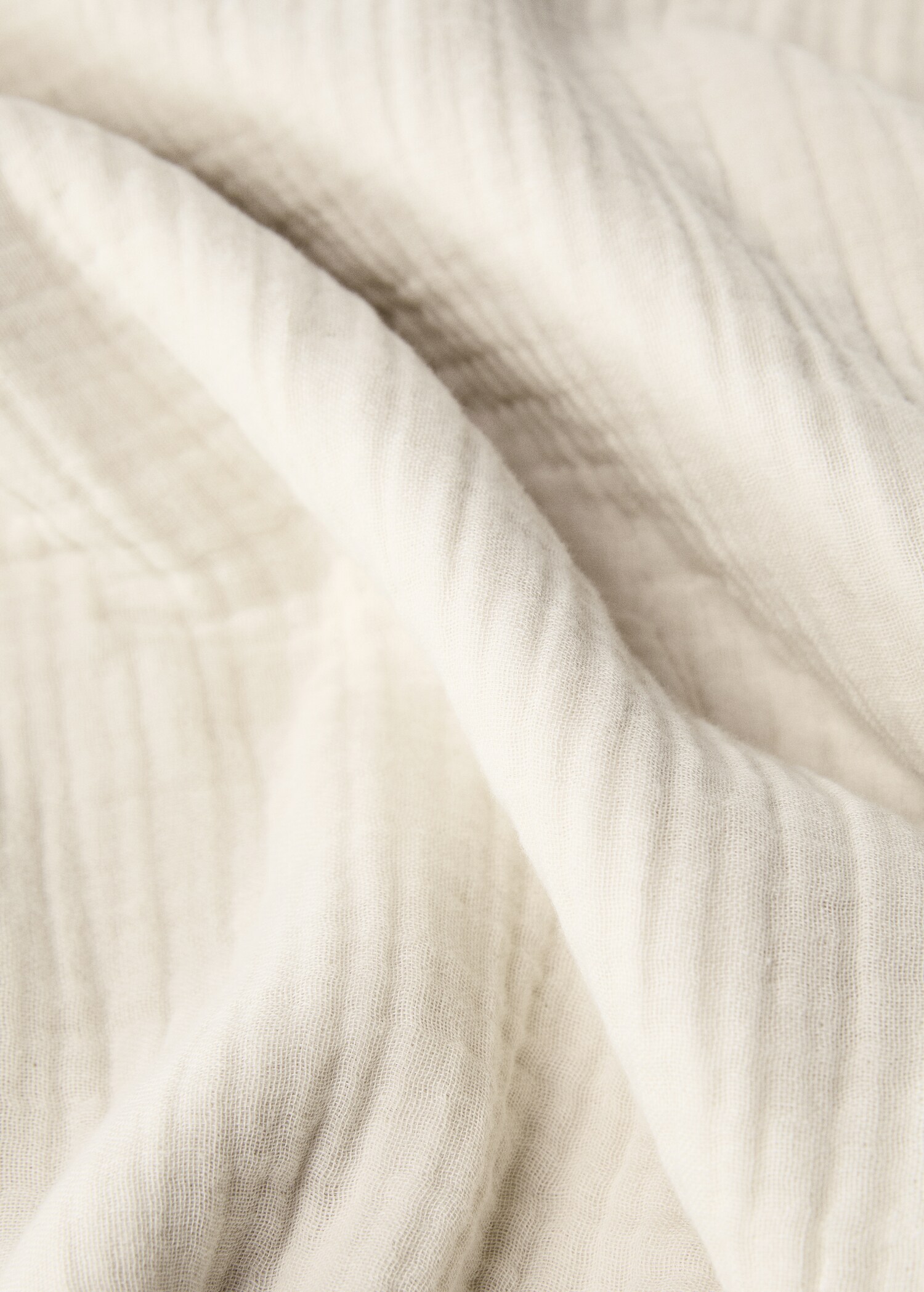 Dekbedovertrek van mousseline katoen bed 135/140 cm - Detail van het artikel 1